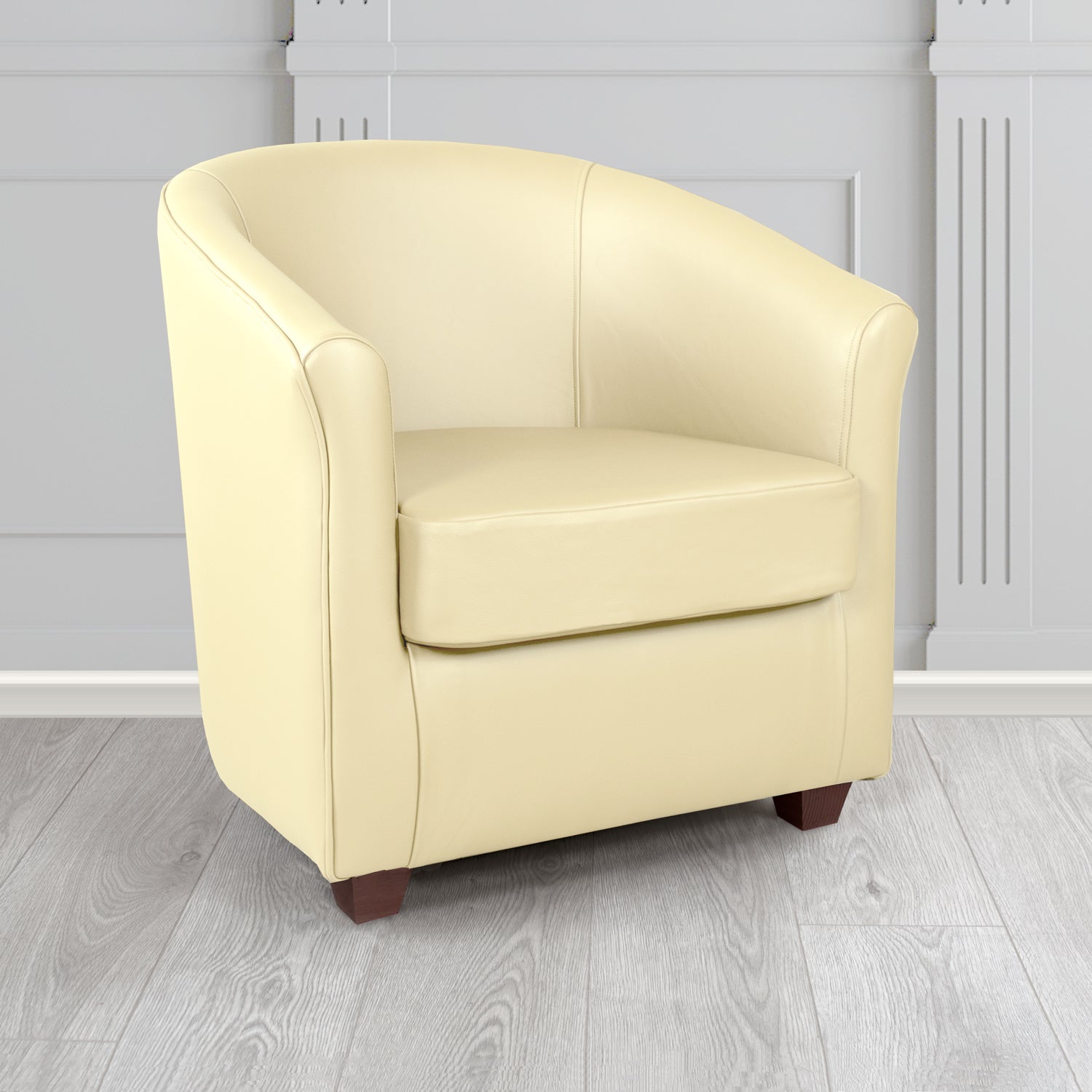 Cannes Tub Chair in Crest Leather Shelly Crib 5 Genuine Leather