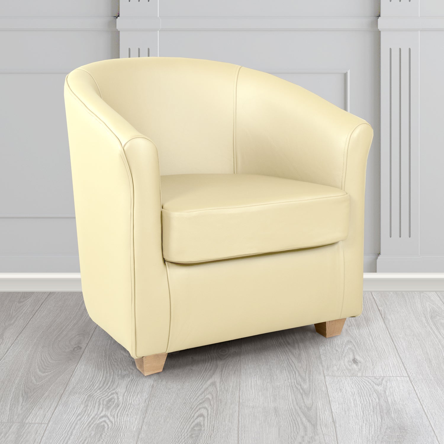 Cannes Tub Chair in Crest Leather Shelly Crib 5 Genuine Leather