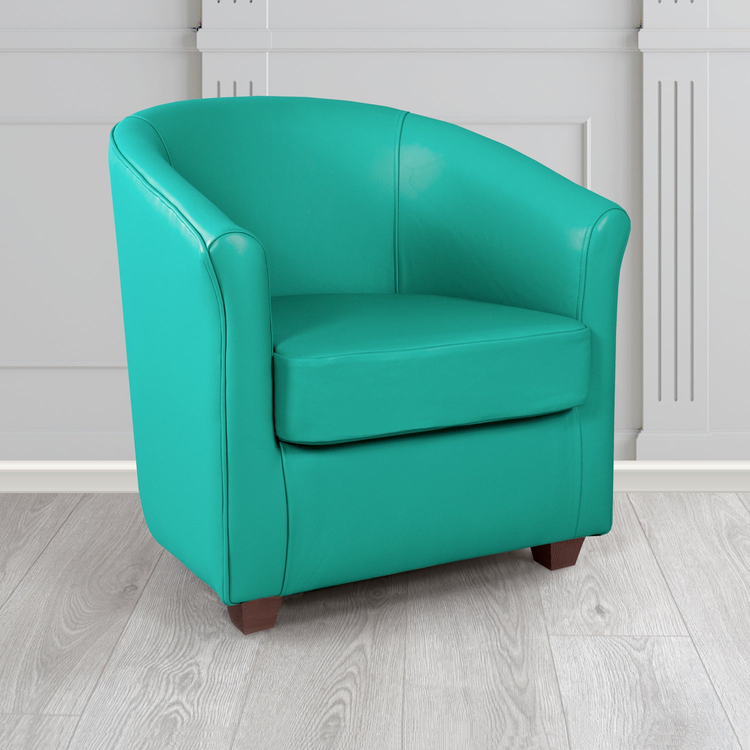 Cannes Tub Chair in Crest Leather Shelly Crib 5 Genuine Leather