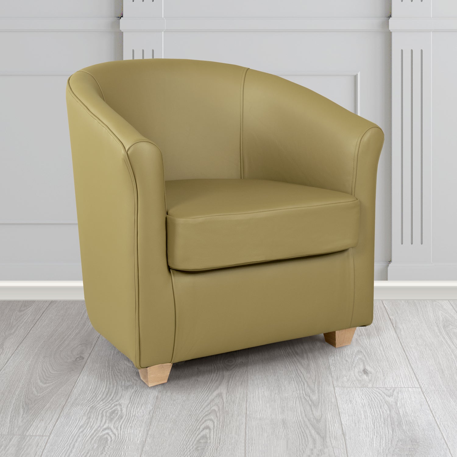 Cannes Tub Chair in Crest Leather Shelly Crib 5 Genuine Leather