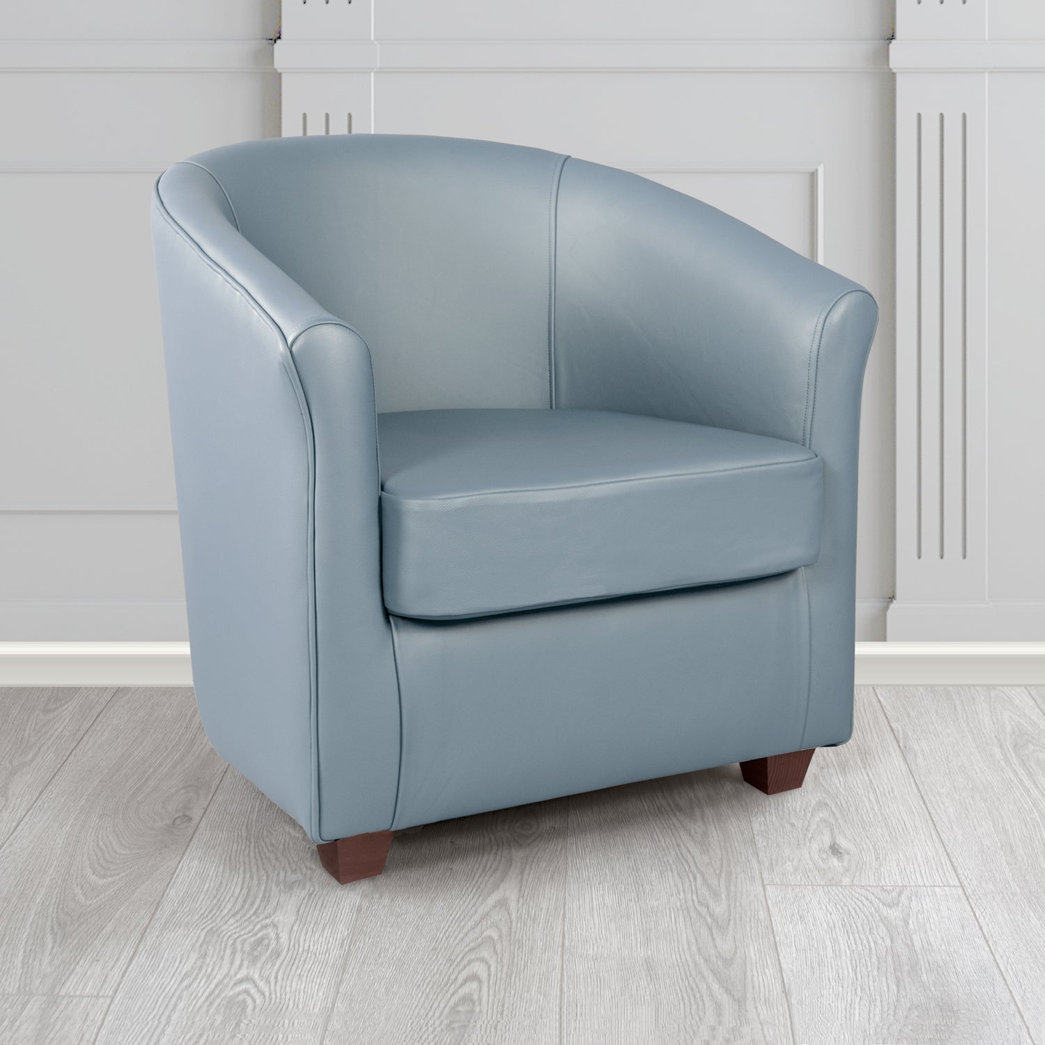 Cannes Tub Chair in Crest Leather Shelly Crib 5 Genuine Leather