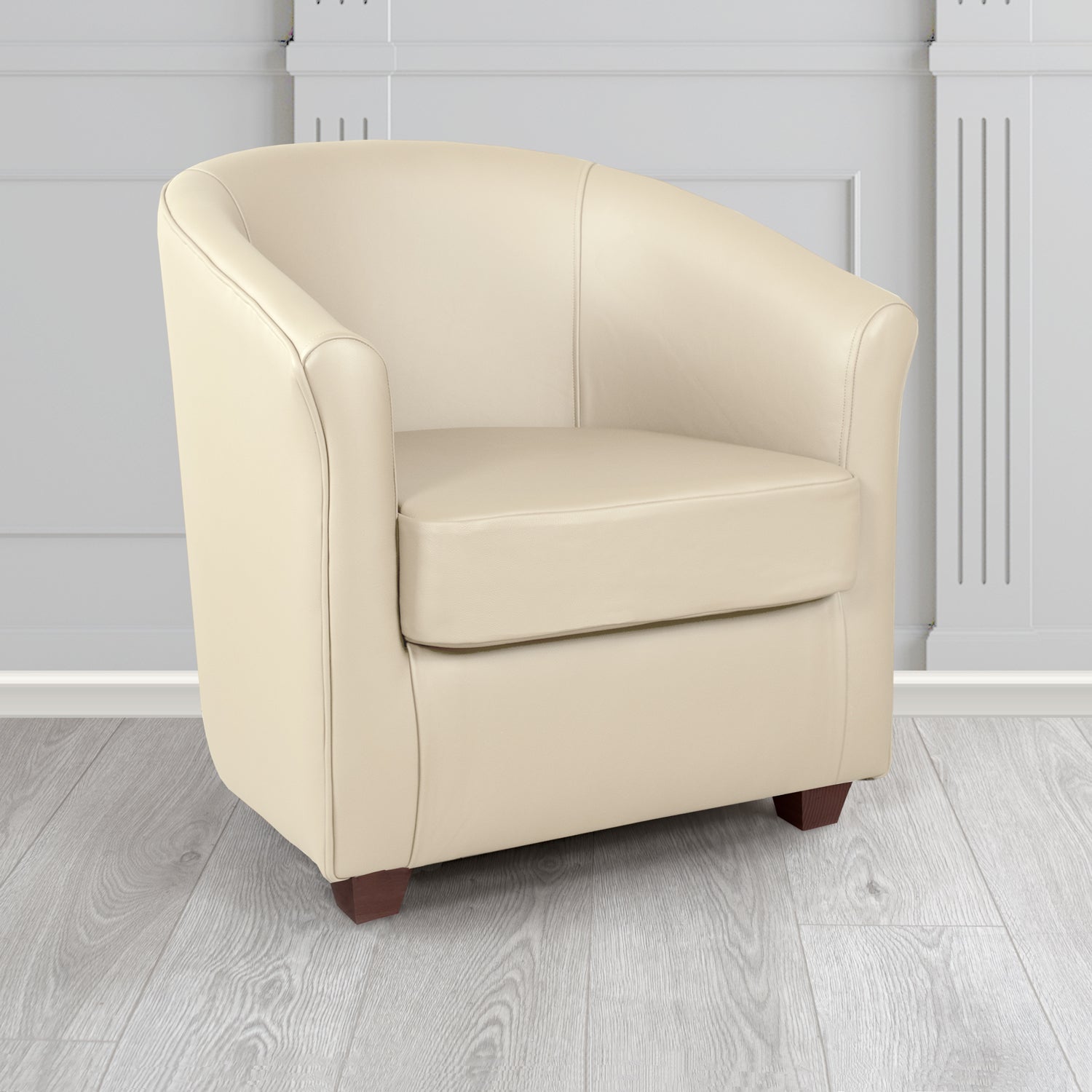 Cannes Tub Chair in Crest Leather Shelly Crib 5 Genuine Leather