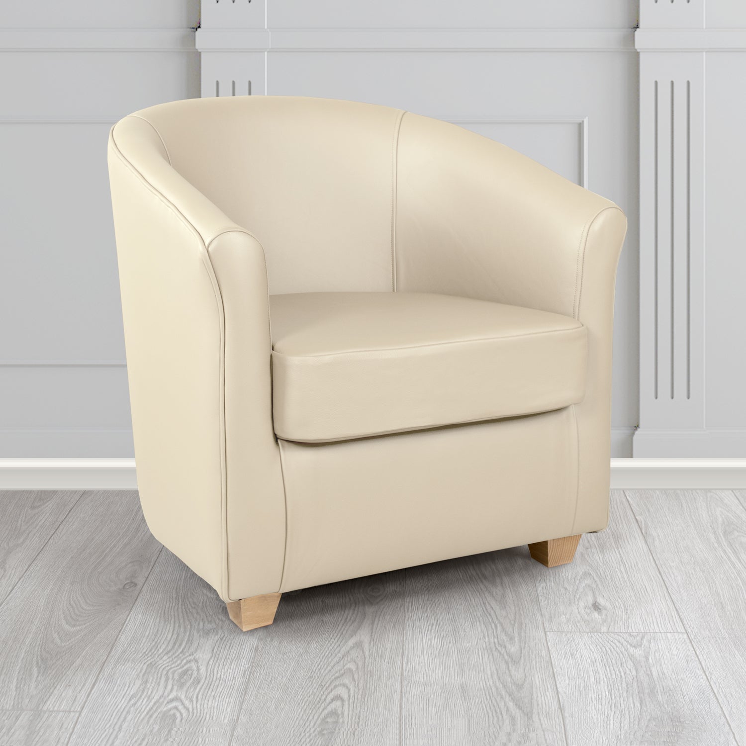 Cannes Tub Chair in Crest Leather Shelly Crib 5 Genuine Leather
