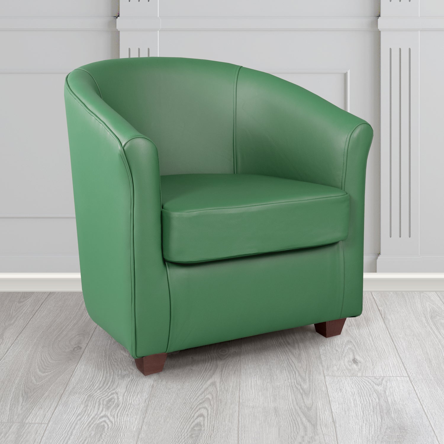 Cannes Tub Chair in Crest Leather Shelly Crib 5 Genuine Leather