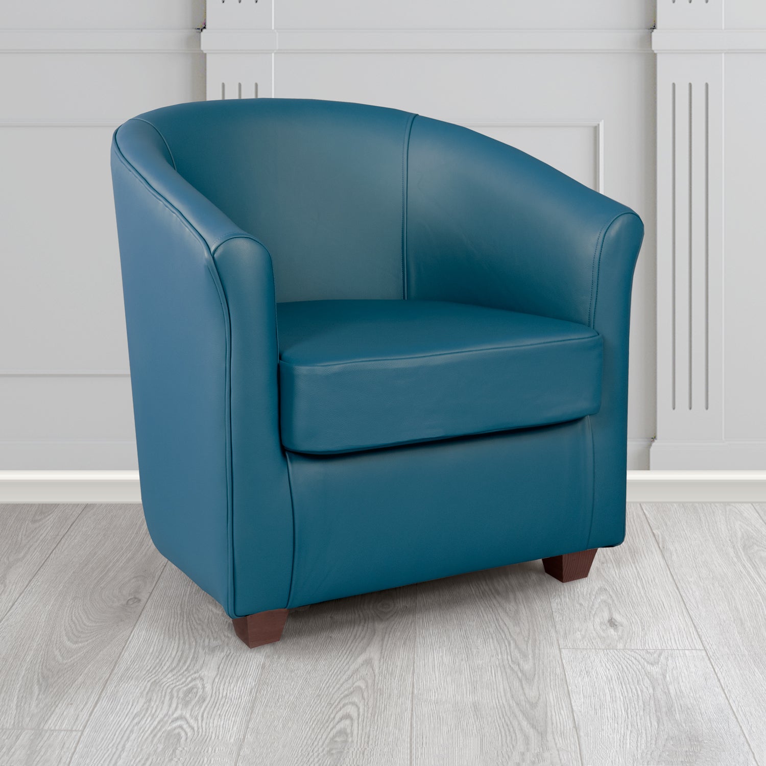 Cannes Tub Chair in Crest Leather Shelly Crib 5 Genuine Leather