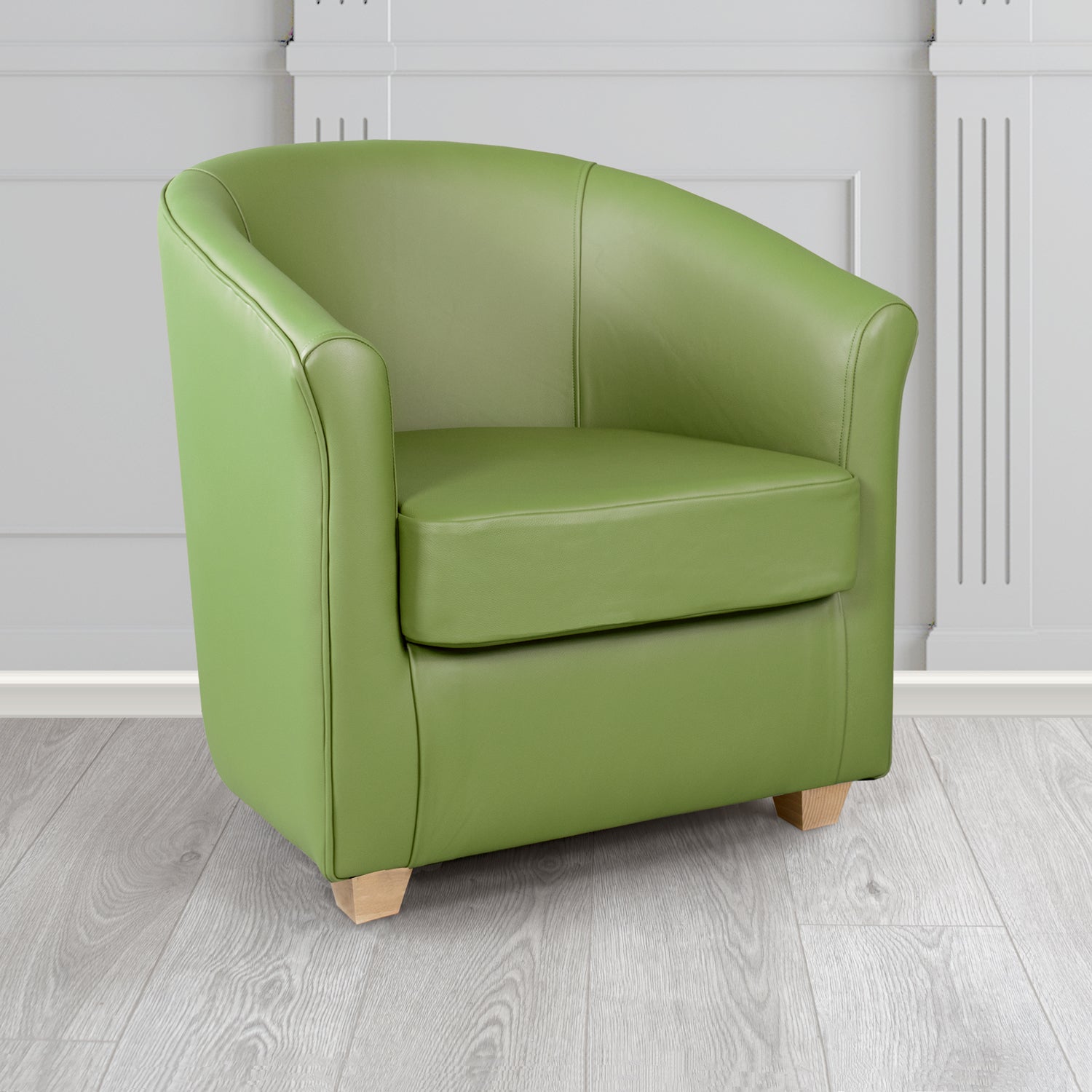 Cannes Tub Chair in Crest Leather Shelly Crib 5 Genuine Leather
