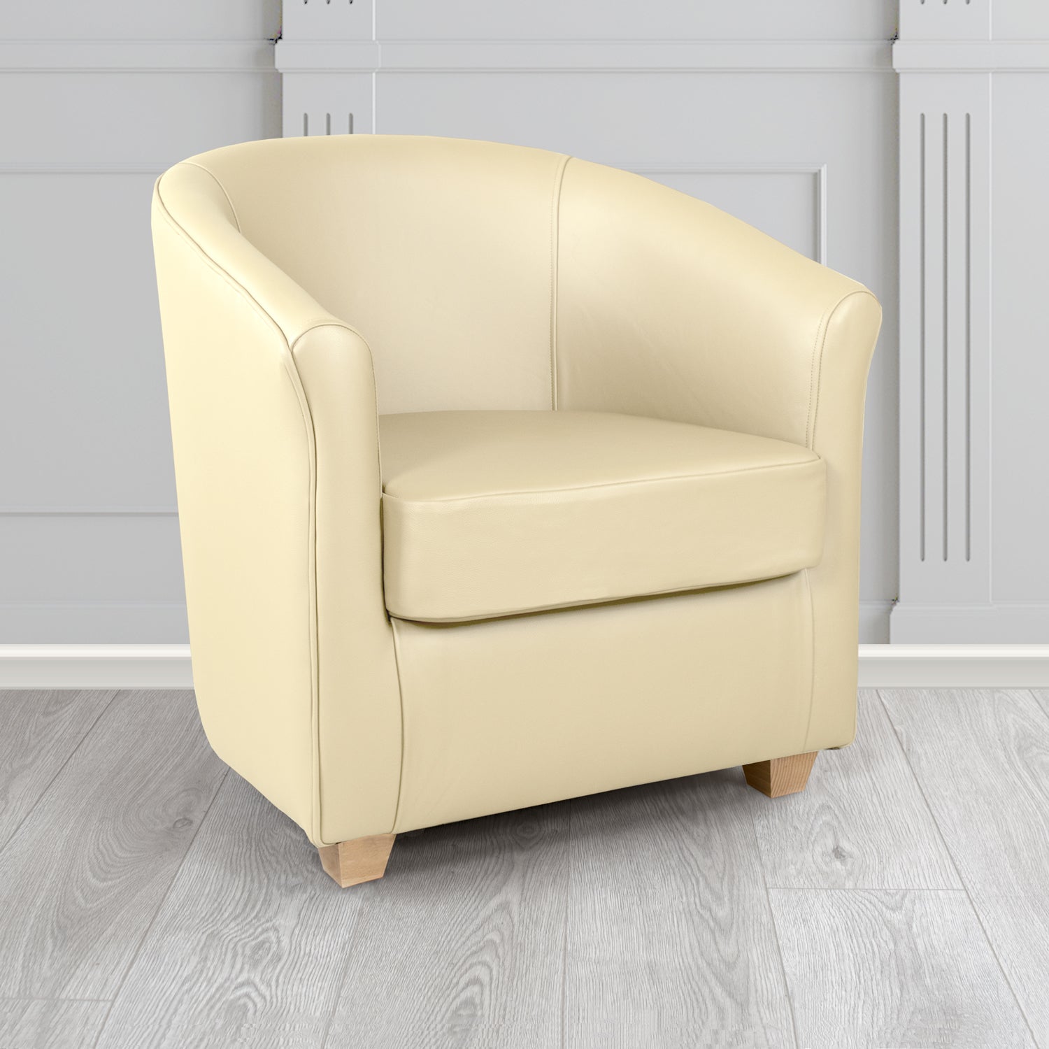 Cannes Tub Chair in Crest Leather Shelly Crib 5 Genuine Leather