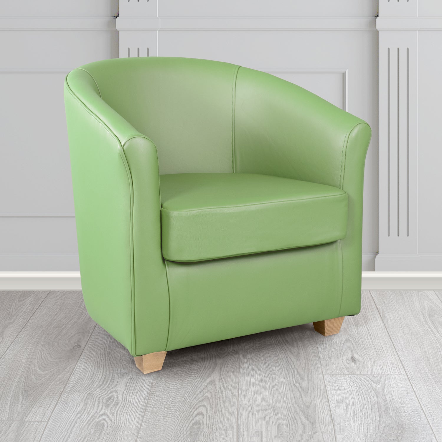 Cannes Tub Chair in Crest Leather Shelly Crib 5 Genuine Leather