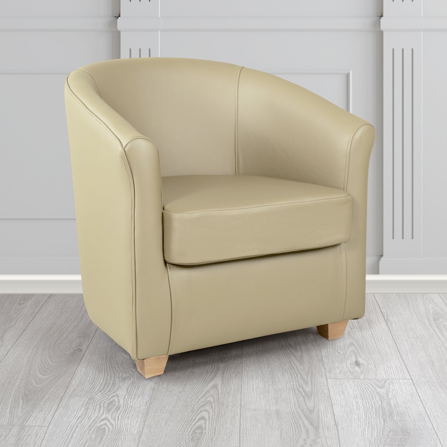 Cannes Tub Chair in Crest Leather Shelly Crib 5 Genuine Leather
