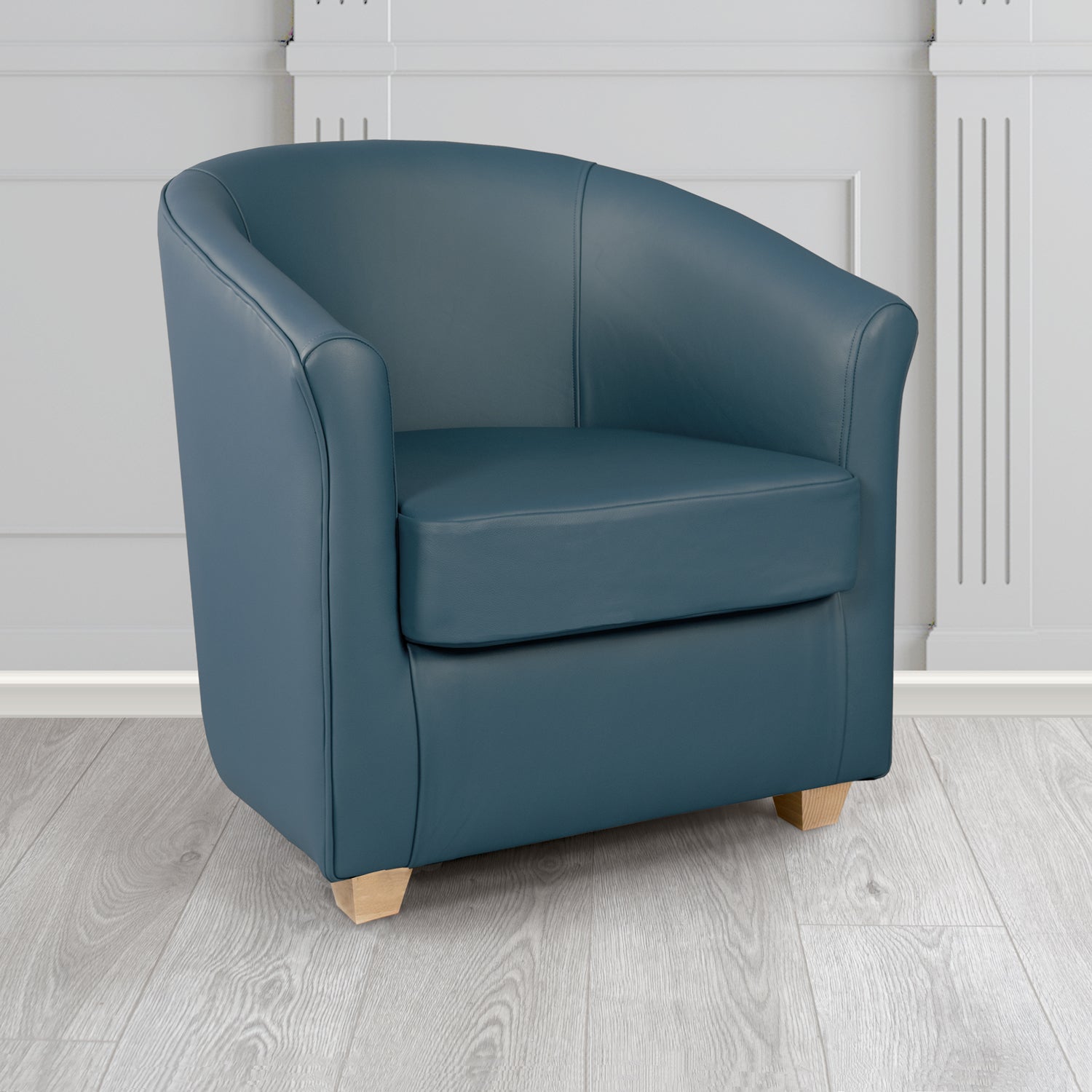 Cannes Tub Chair in Crest Leather Shelly Crib 5 Genuine Leather