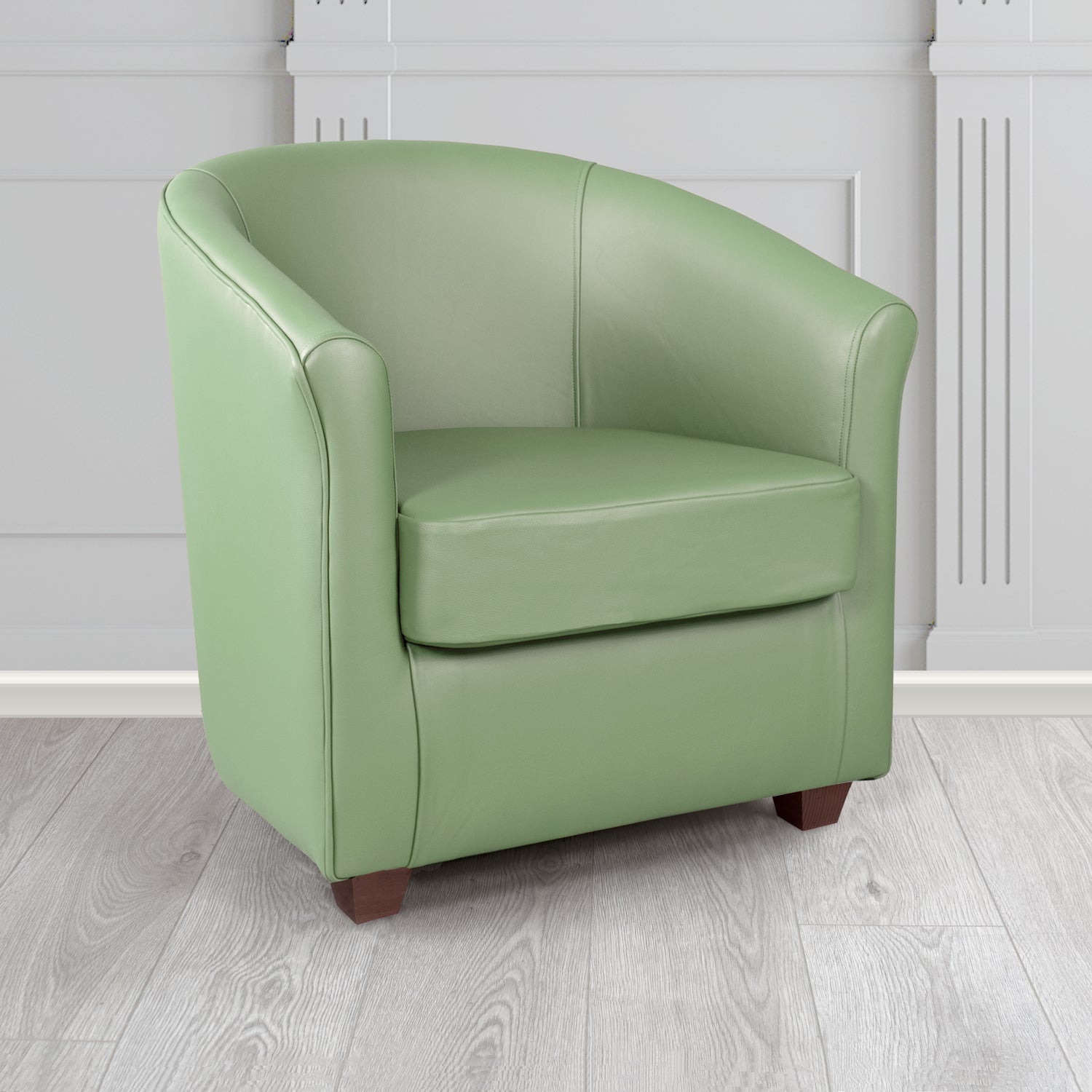 Cannes Tub Chair in Crest Leather Shelly Crib 5 Genuine Leather