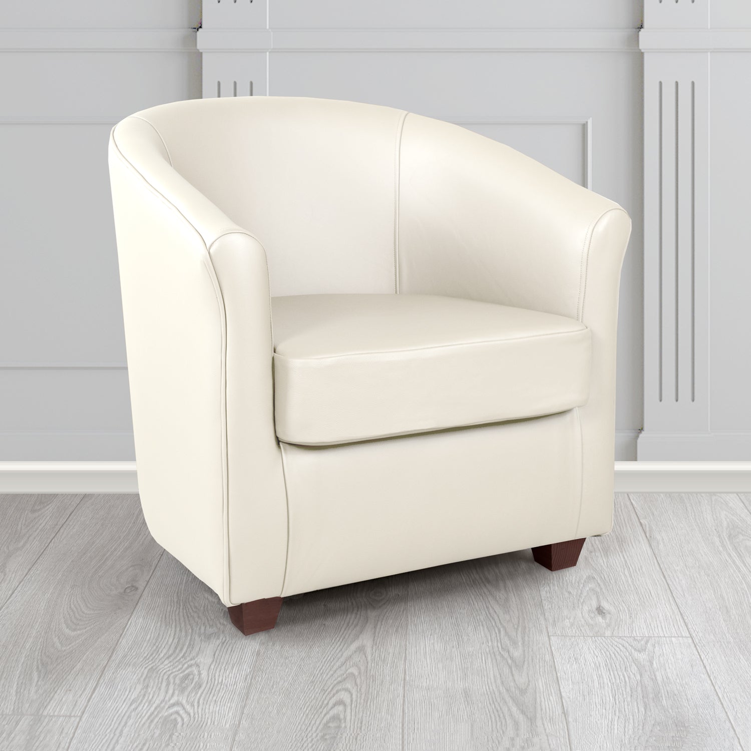 Cannes Tub Chair in Crest Leather Shelly Crib 5 Genuine Leather