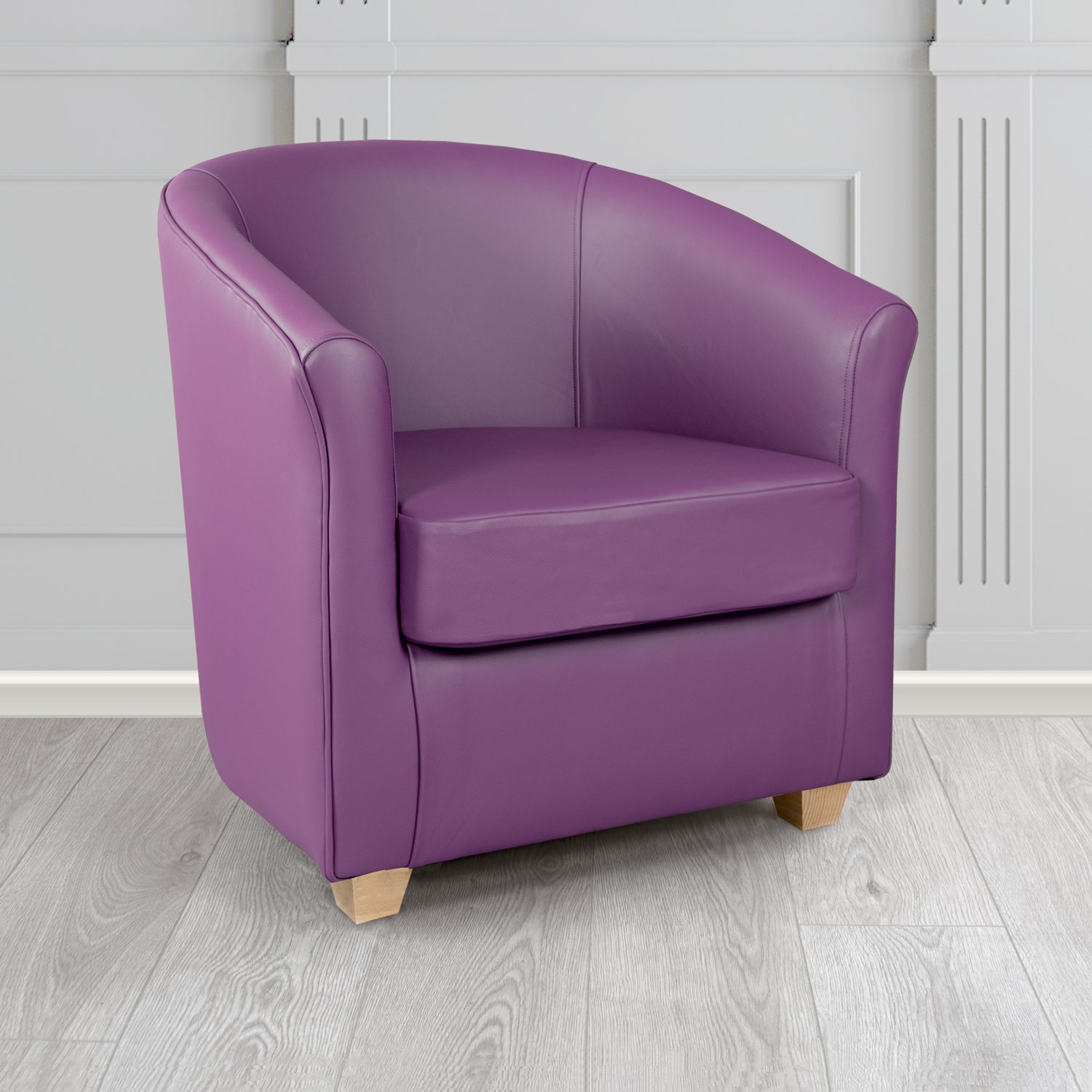 Cannes Tub Chair in Crest Leather Shelly Crib 5 Genuine Leather
