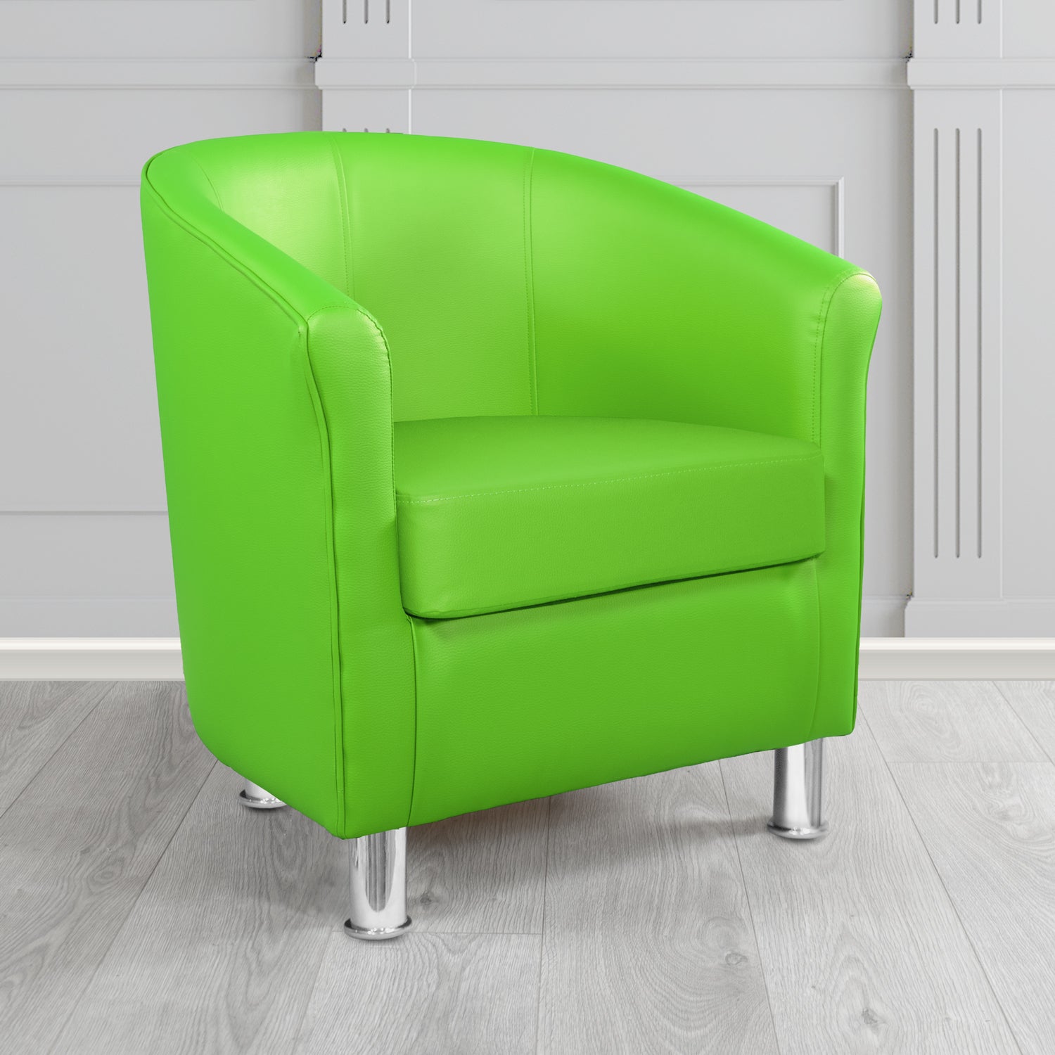 Como Tub Chair in Memphis Antimicrobial Crib 5 Contract Faux Leather