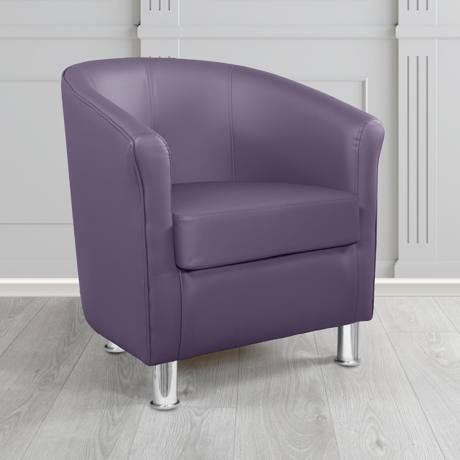 Como Tub Chair in Memphis Antimicrobial Crib 5 Contract Faux Leather