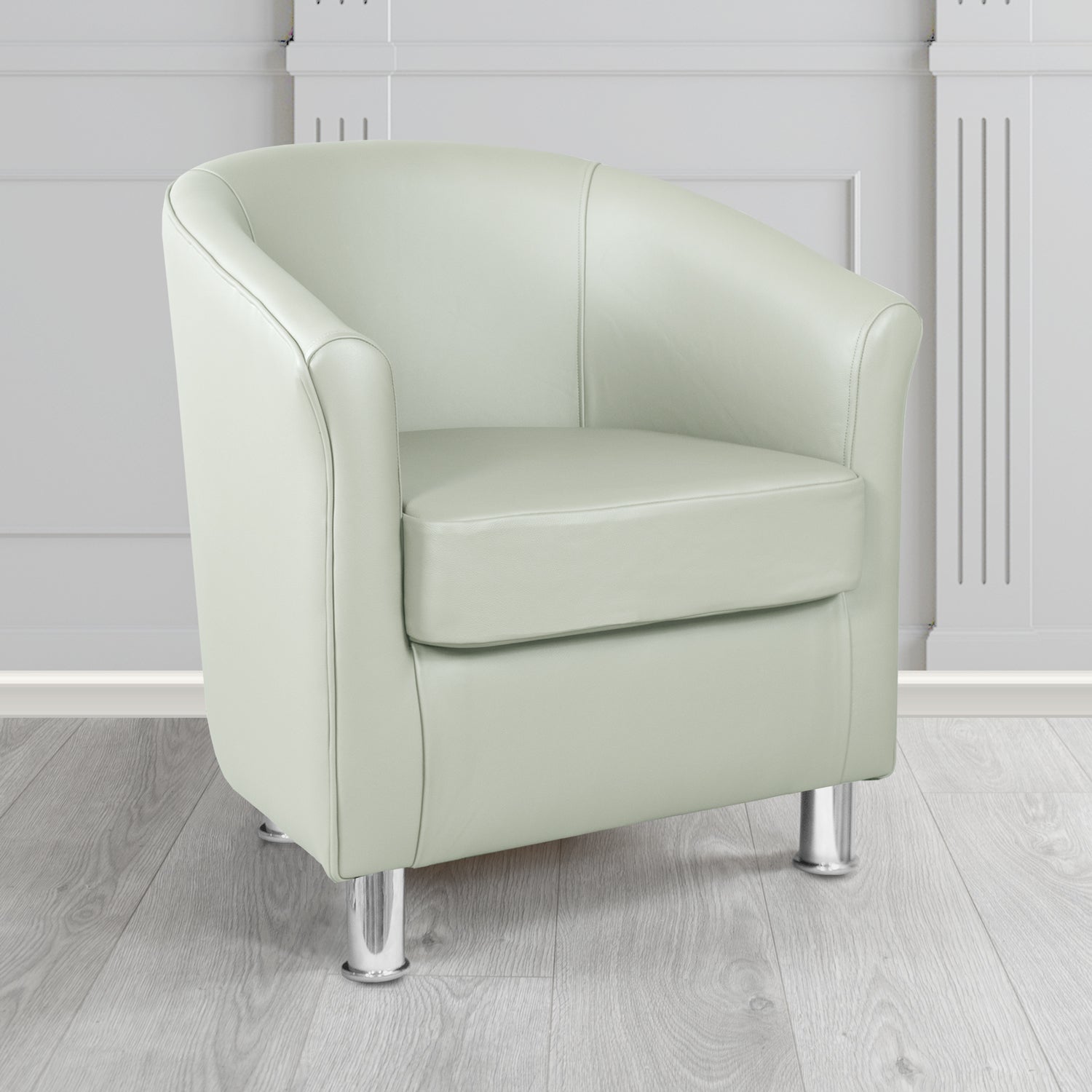Como Tub Chair in Crest Leather Vele Crib 5 Genuine Leather