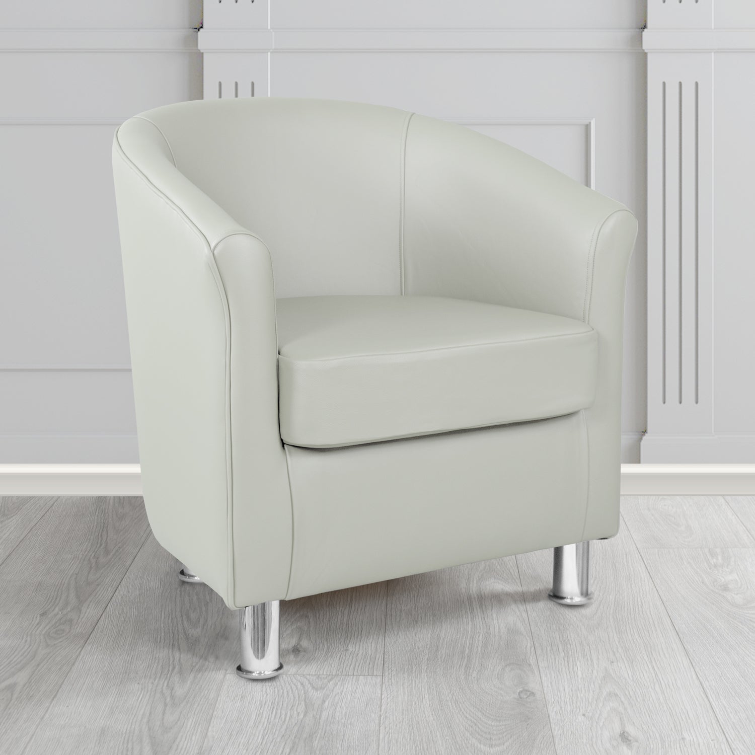 Como Tub Chair in Crest Leather Vele Crib 5 Genuine Leather