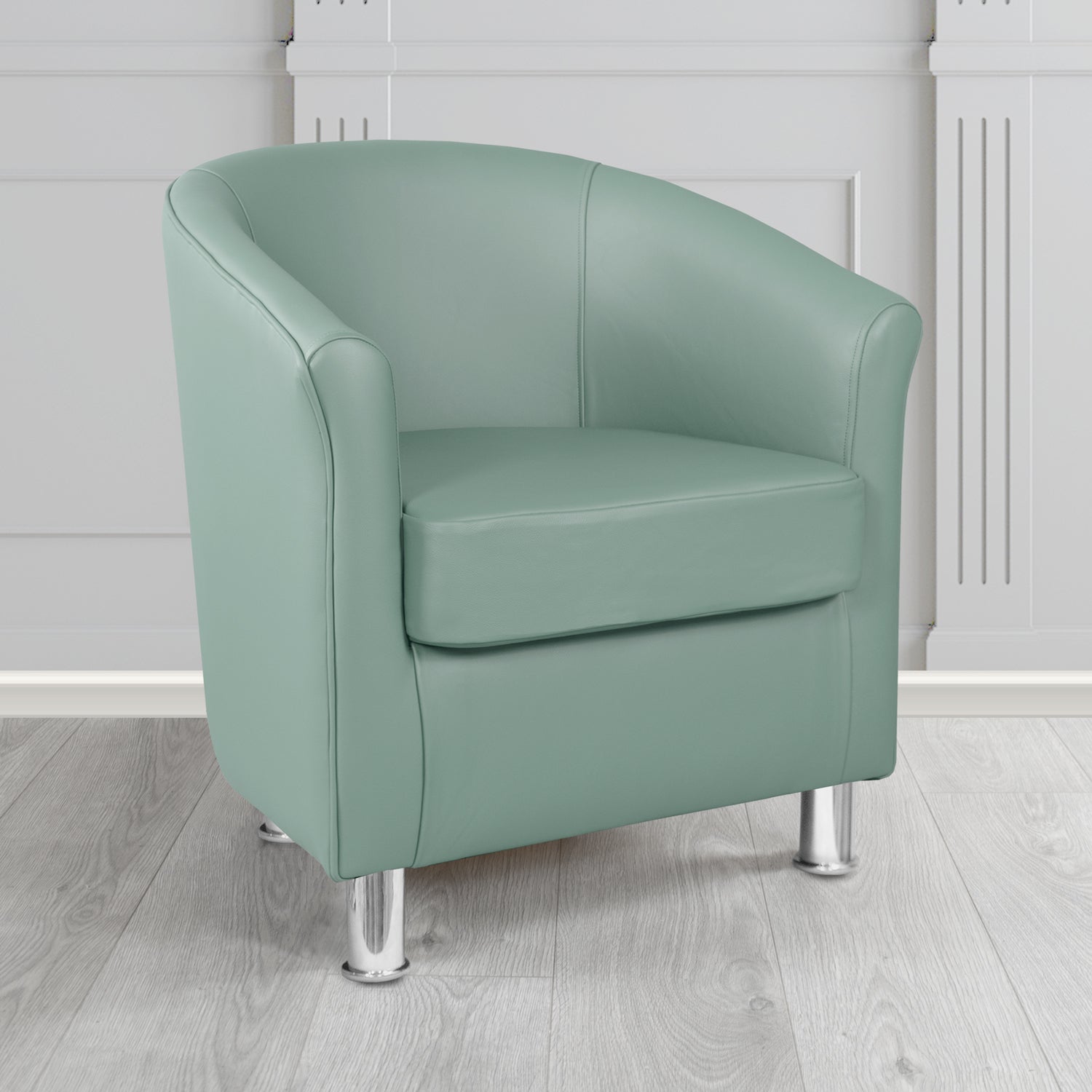 Como Tub Chair in Crest Leather Vele Crib 5 Genuine Leather