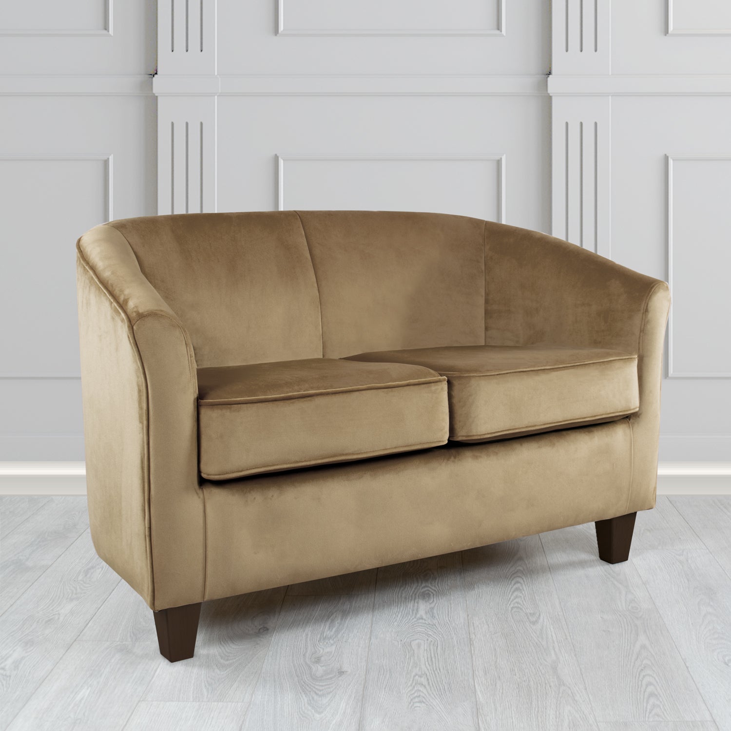 Devon 2 Seater Tub Sofa in Tubz Monaco Velvet Fabric