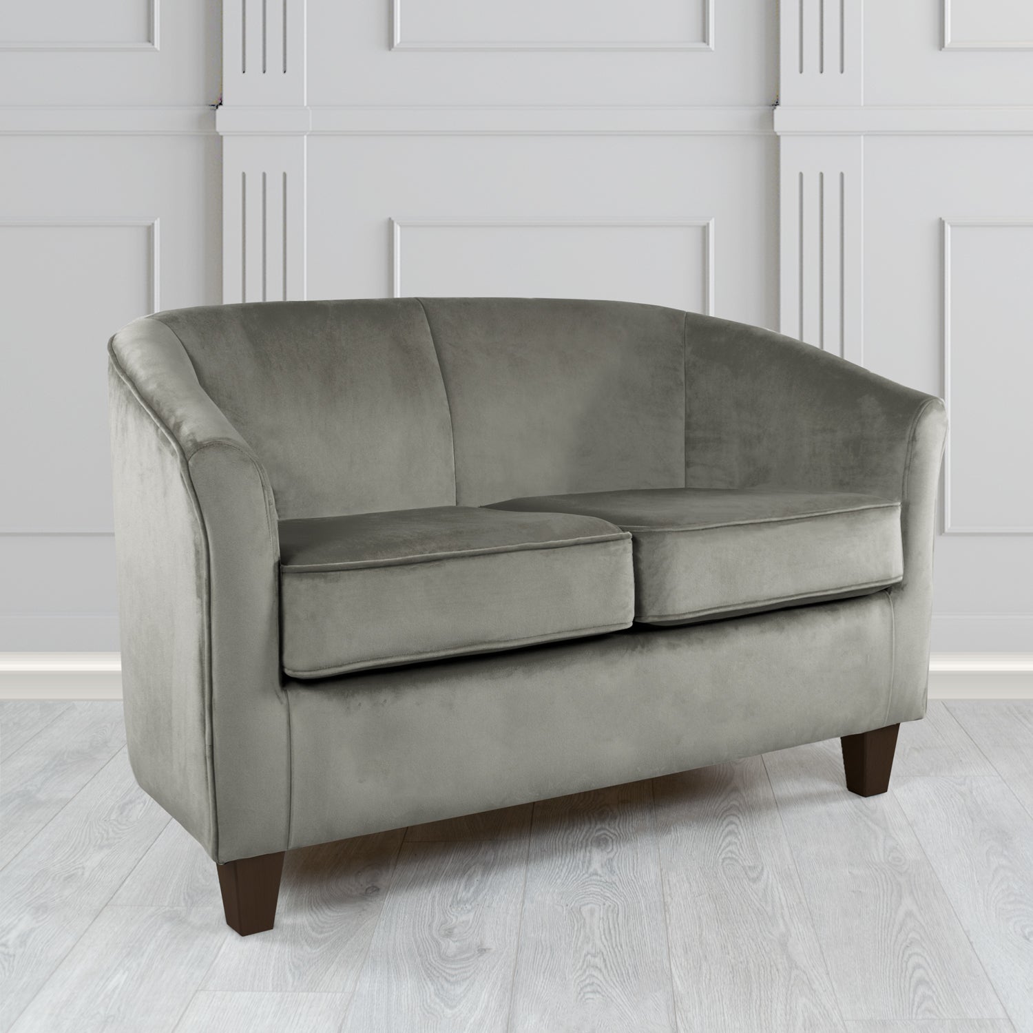 Devon 2 Seater Tub Sofa in Tubz Monaco Velvet Fabric