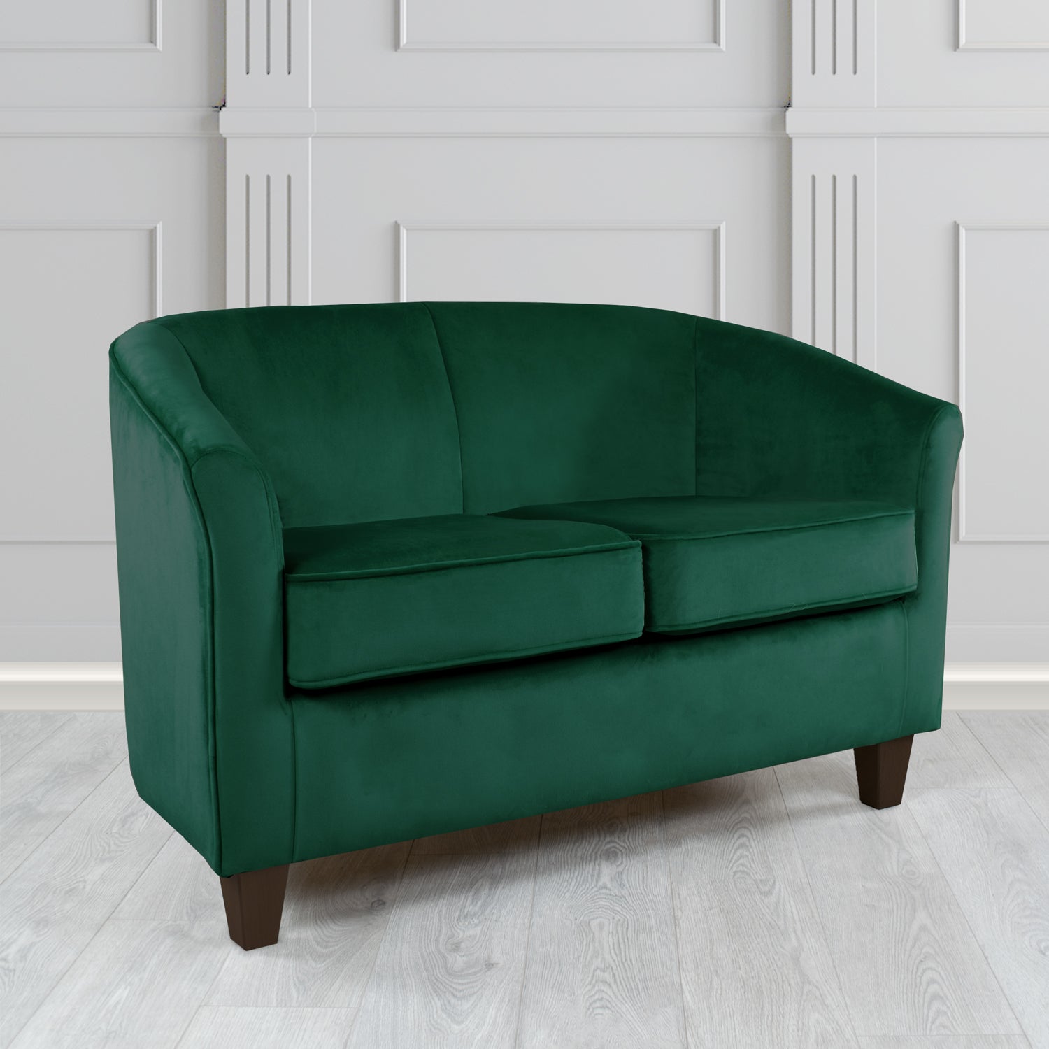 Devon 2 Seater Tub Sofa in Tubz Monaco Velvet Fabric