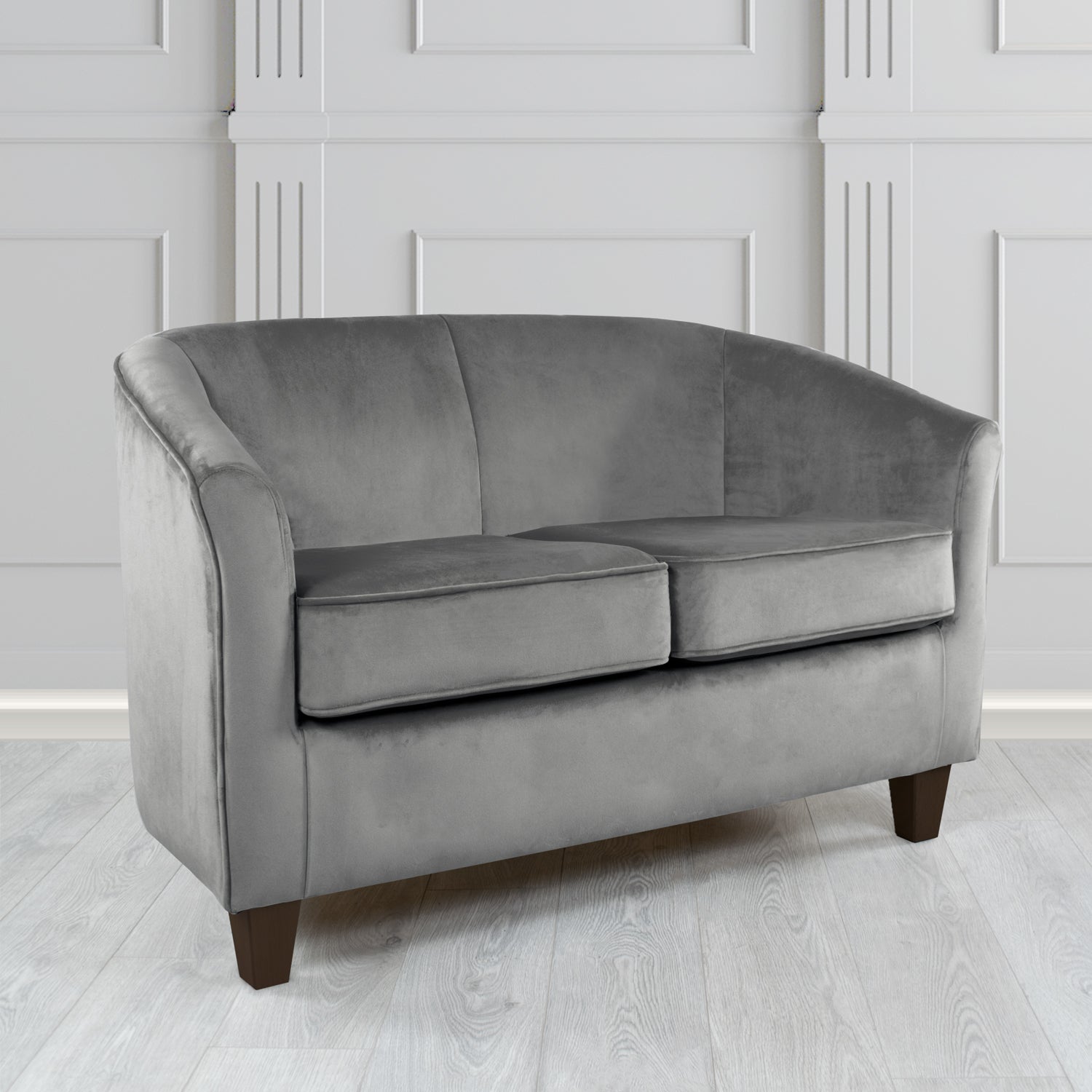 Devon 2 Seater Tub Sofa in Tubz Monaco Velvet Fabric
