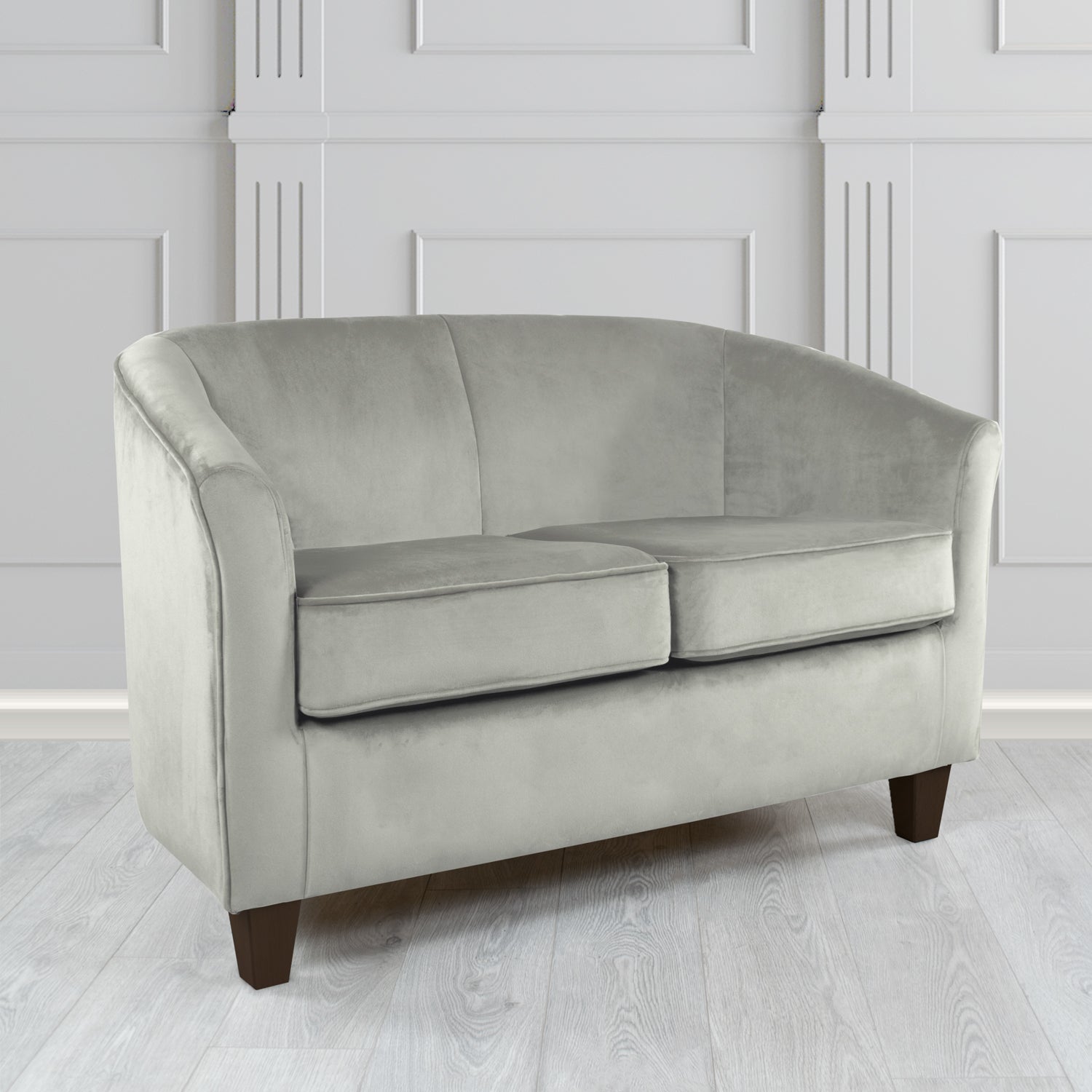 Devon 2 Seater Tub Sofa in Tubz Monaco Velvet Fabric