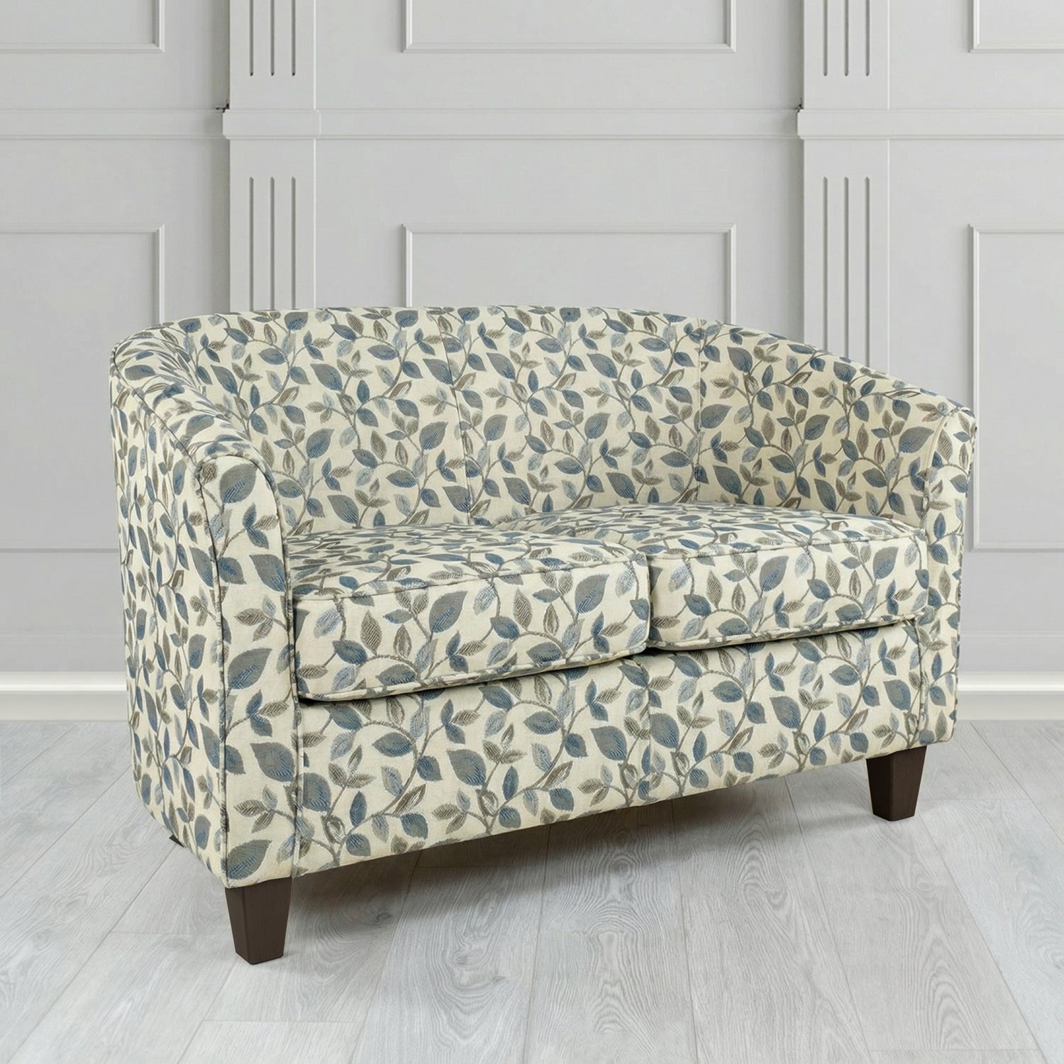 Devon 2 Seater Tub Sofa in Porter and Stone Vercelli Floral Fabric