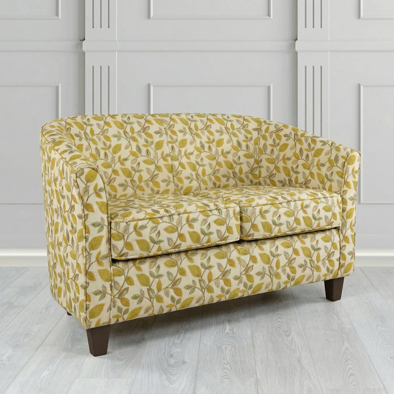 Devon 2 Seater Tub Sofa in Porter and Stone Vercelli Floral Fabric