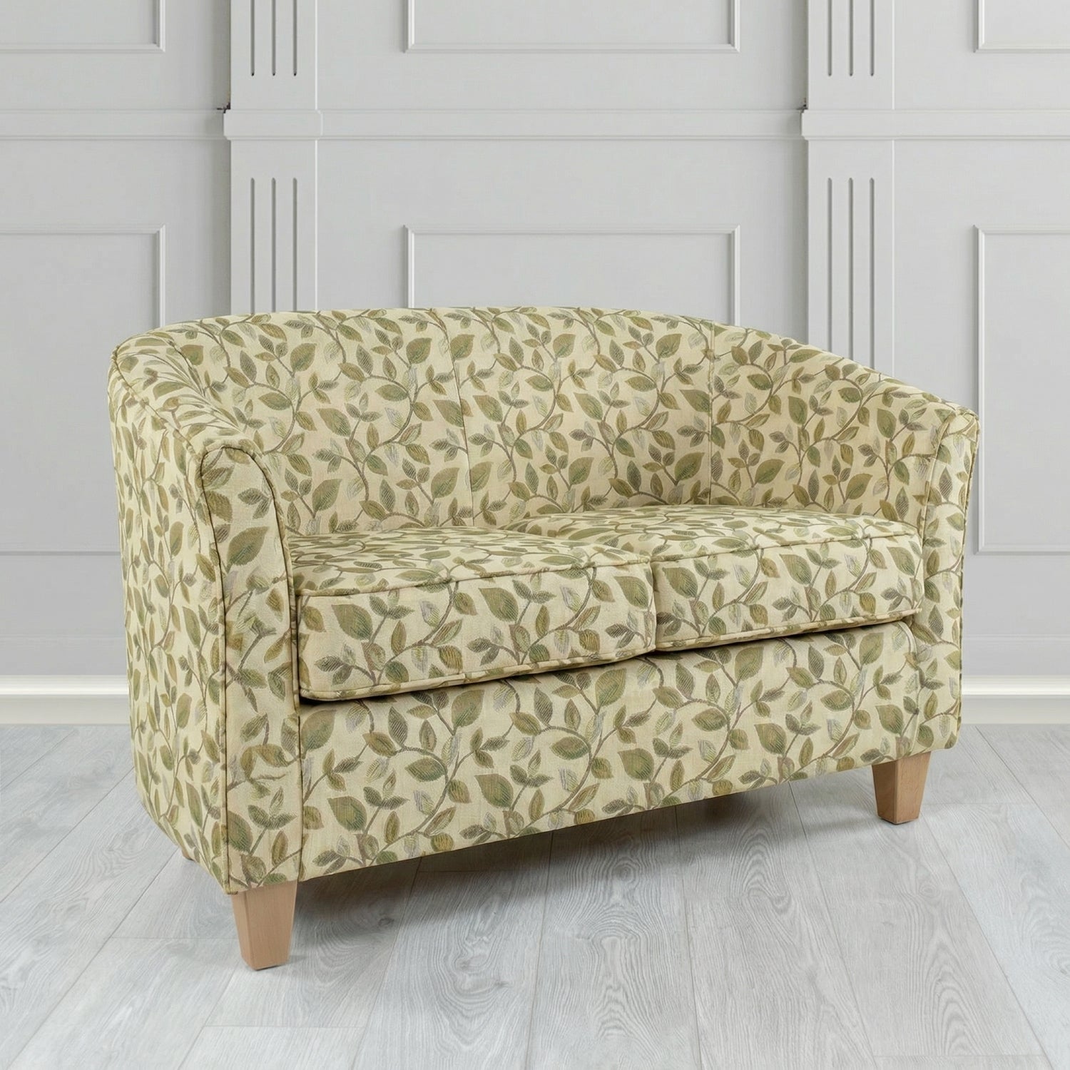 Devon 2 Seater Tub Sofa in Porter and Stone Vercelli Floral Fabric
