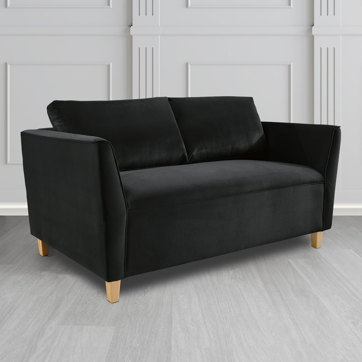 Ellie 2 Seater Sofa in Monaco Plush Velvet Fabric