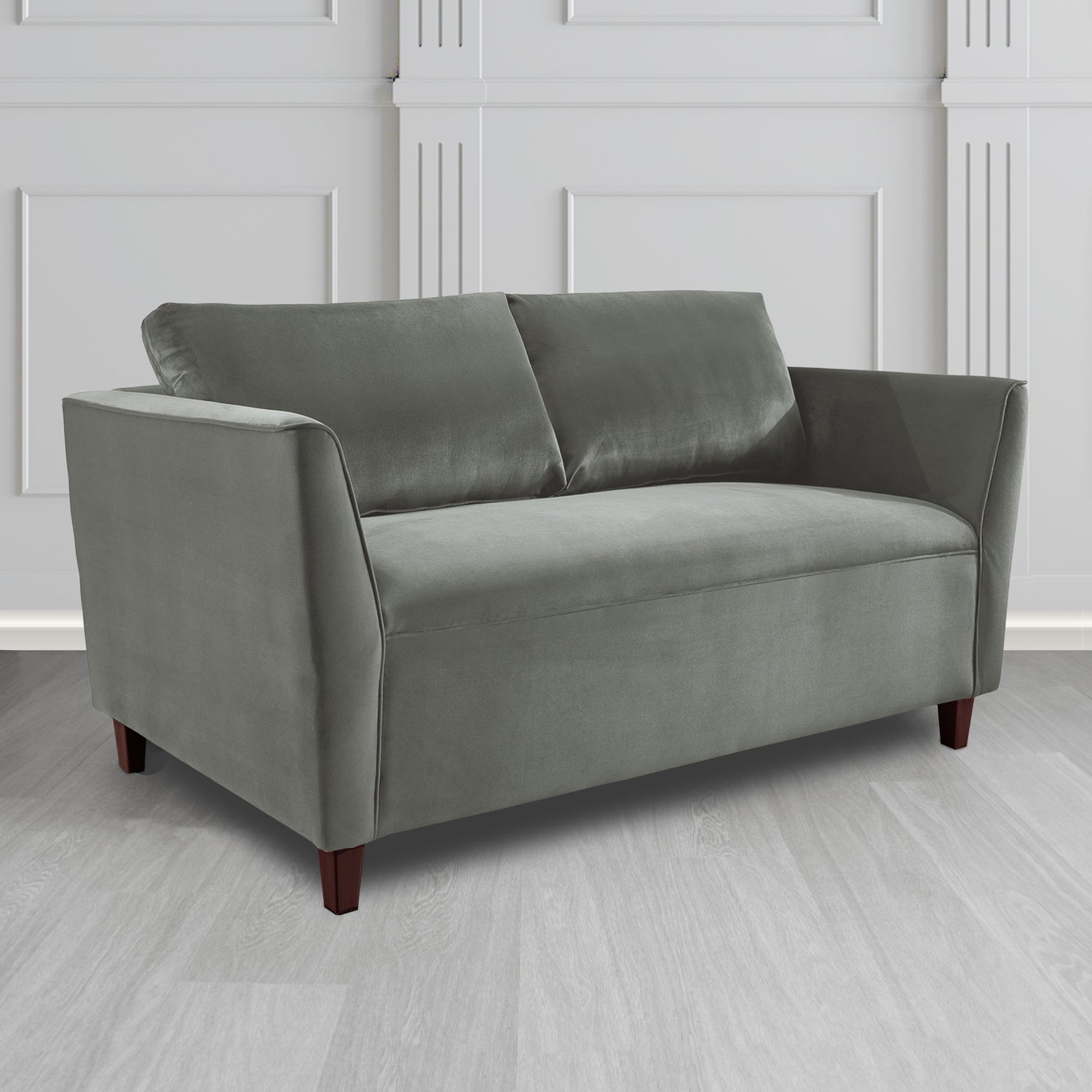 Ellie 2 Seater Sofa in Monaco Plush Velvet Fabric