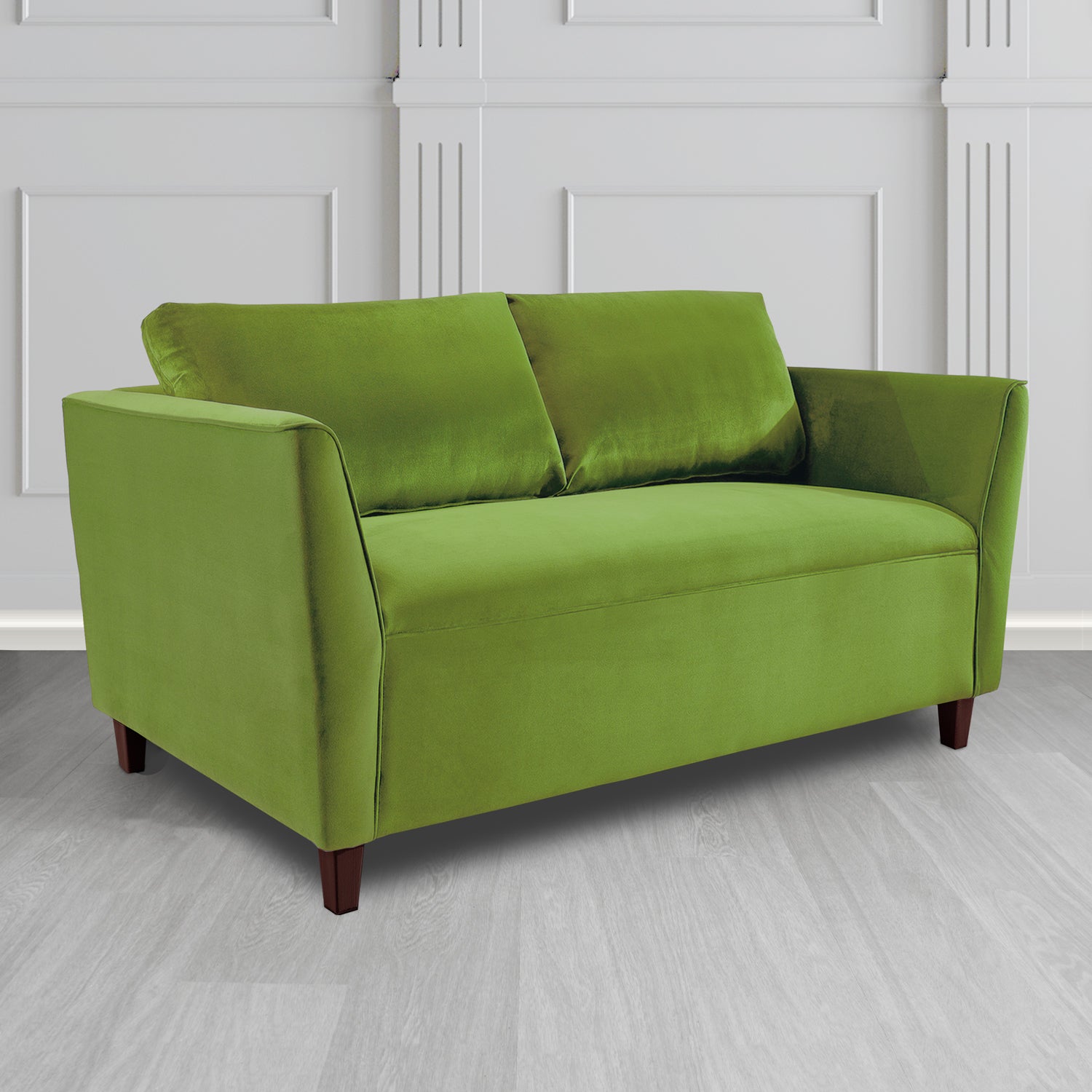 Ellie 2 Seater Sofa in Monaco Plush Velvet Fabric