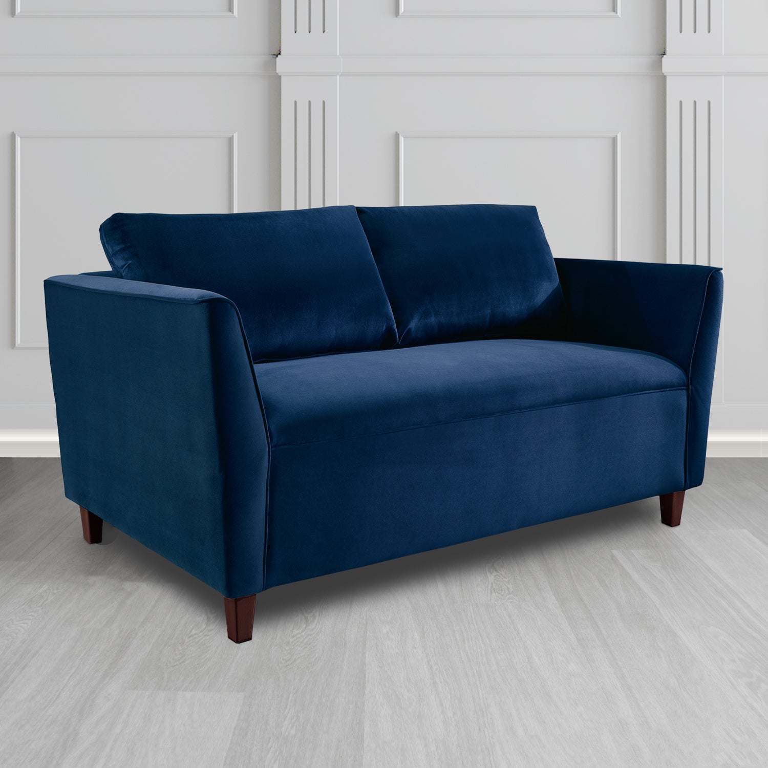 Ellie 2 Seater Sofa in Monaco Plush Velvet Fabric