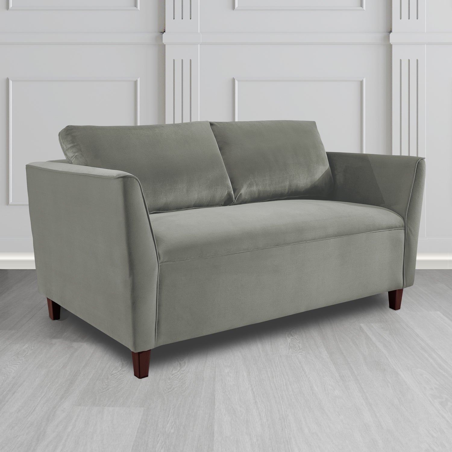 Ellie 2 Seater Sofa in Monaco Plush Velvet Fabric