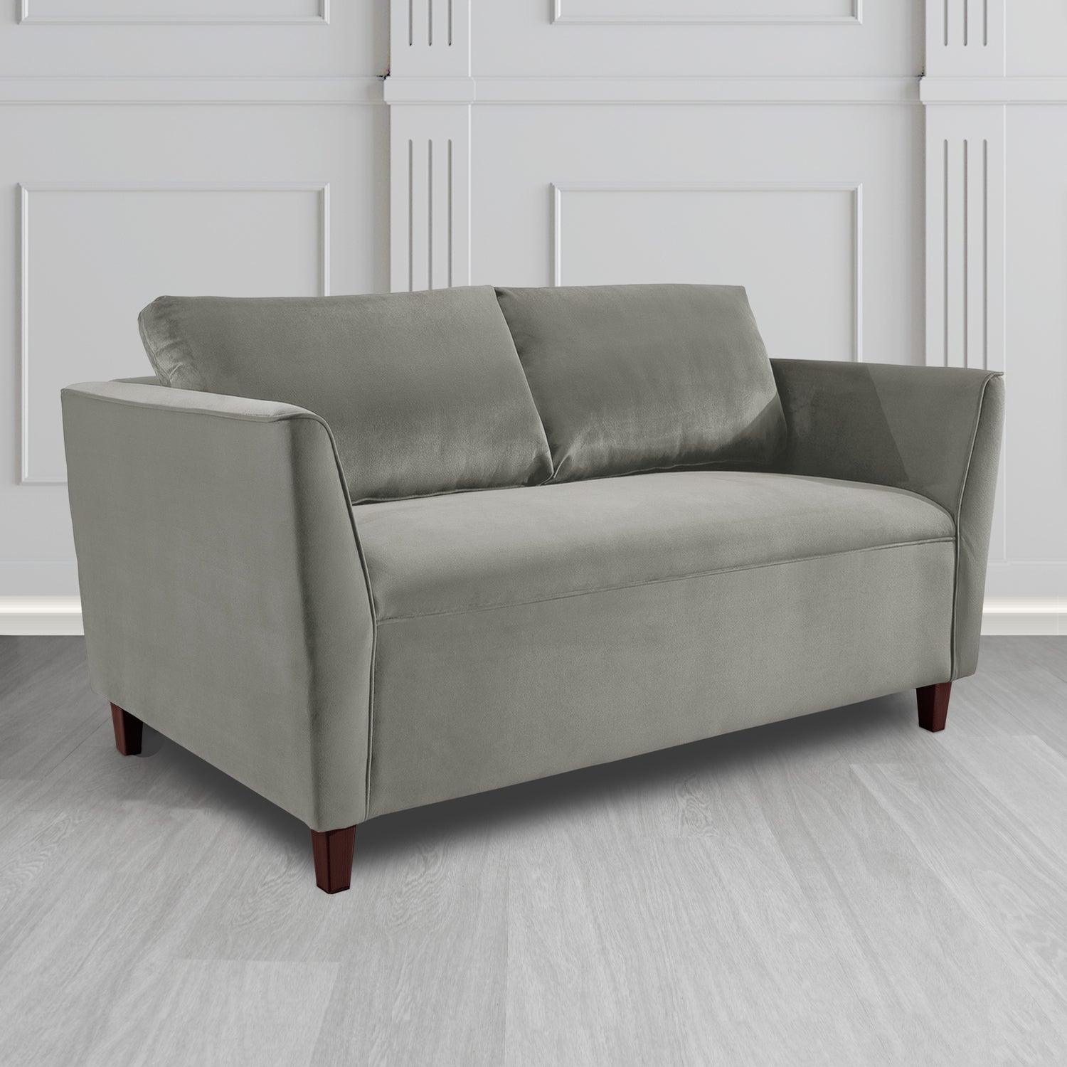 Ellie 2 Seater Sofa in Monaco Plush Velvet Fabric