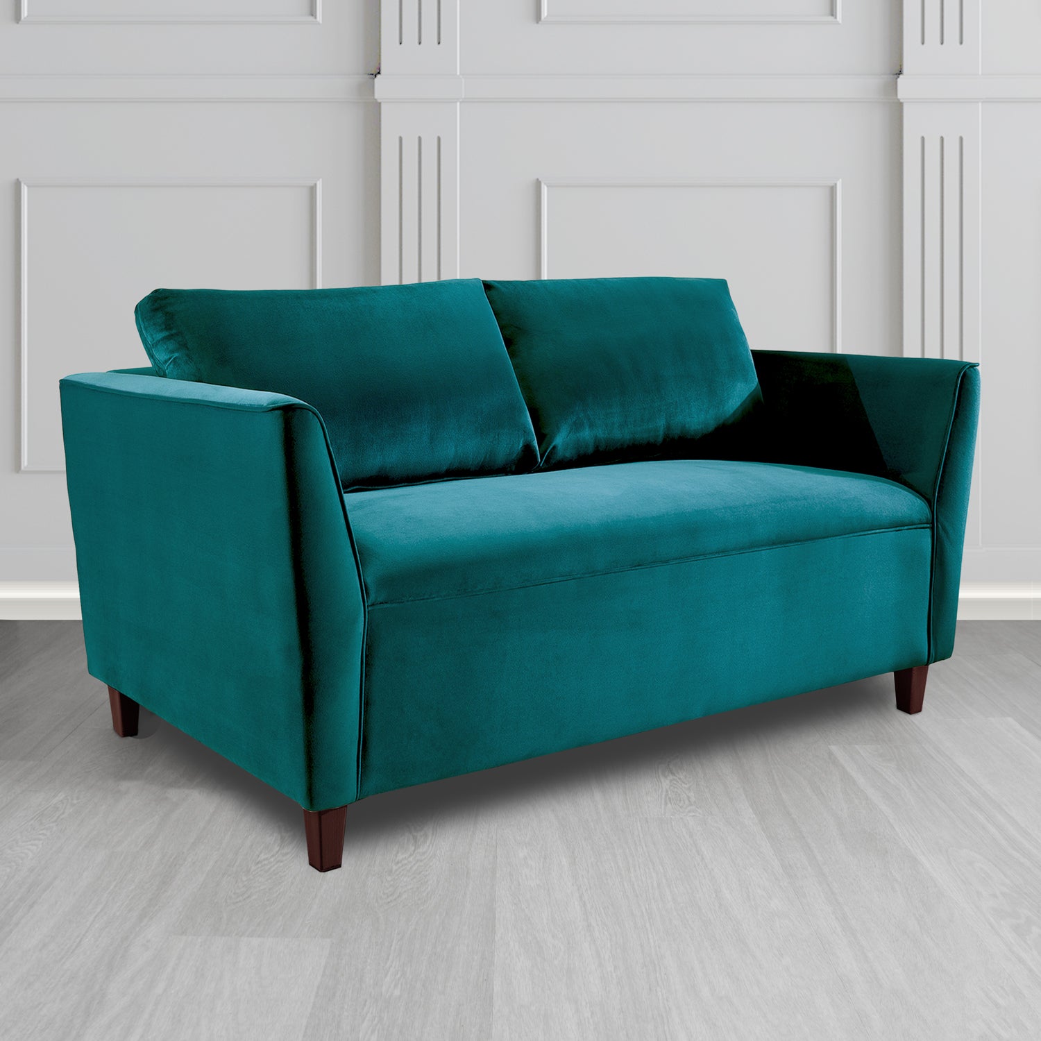 Ellie 2 Seater Sofa in Monaco Plush Velvet Fabric