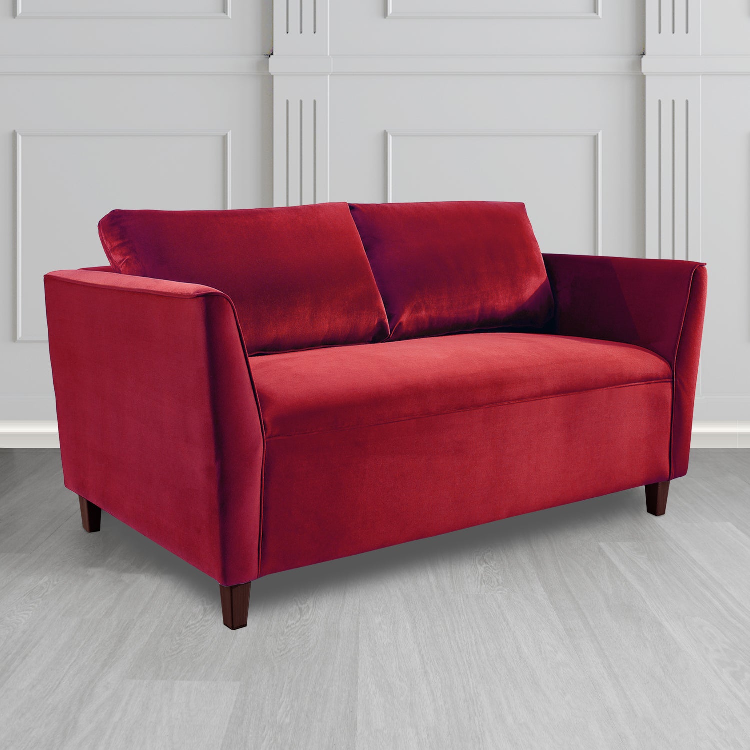 Ellie 2 Seater Sofa in Sapore Velvet Fabric