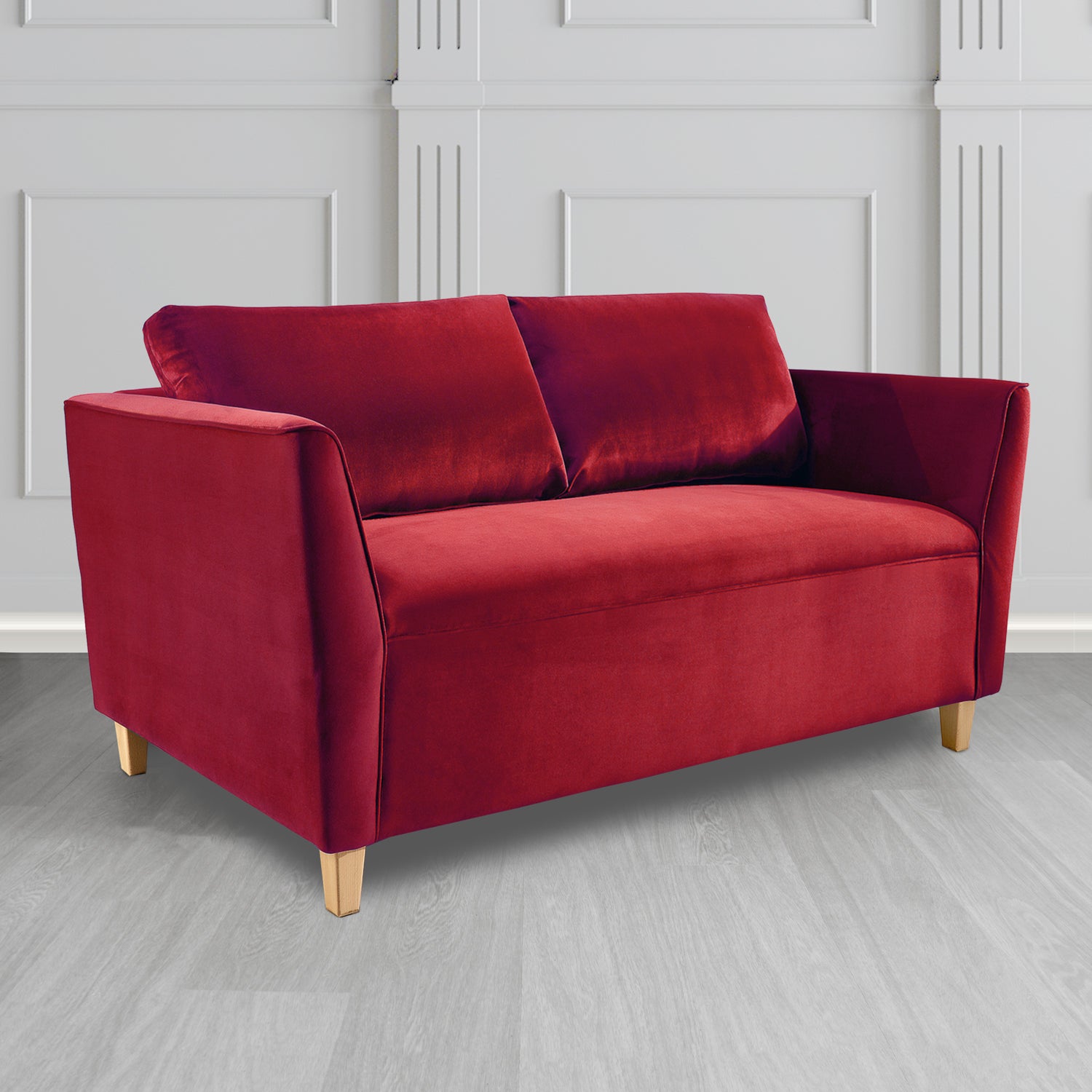 Ellie 2 Seater Sofa in Sapore Velvet Fabric