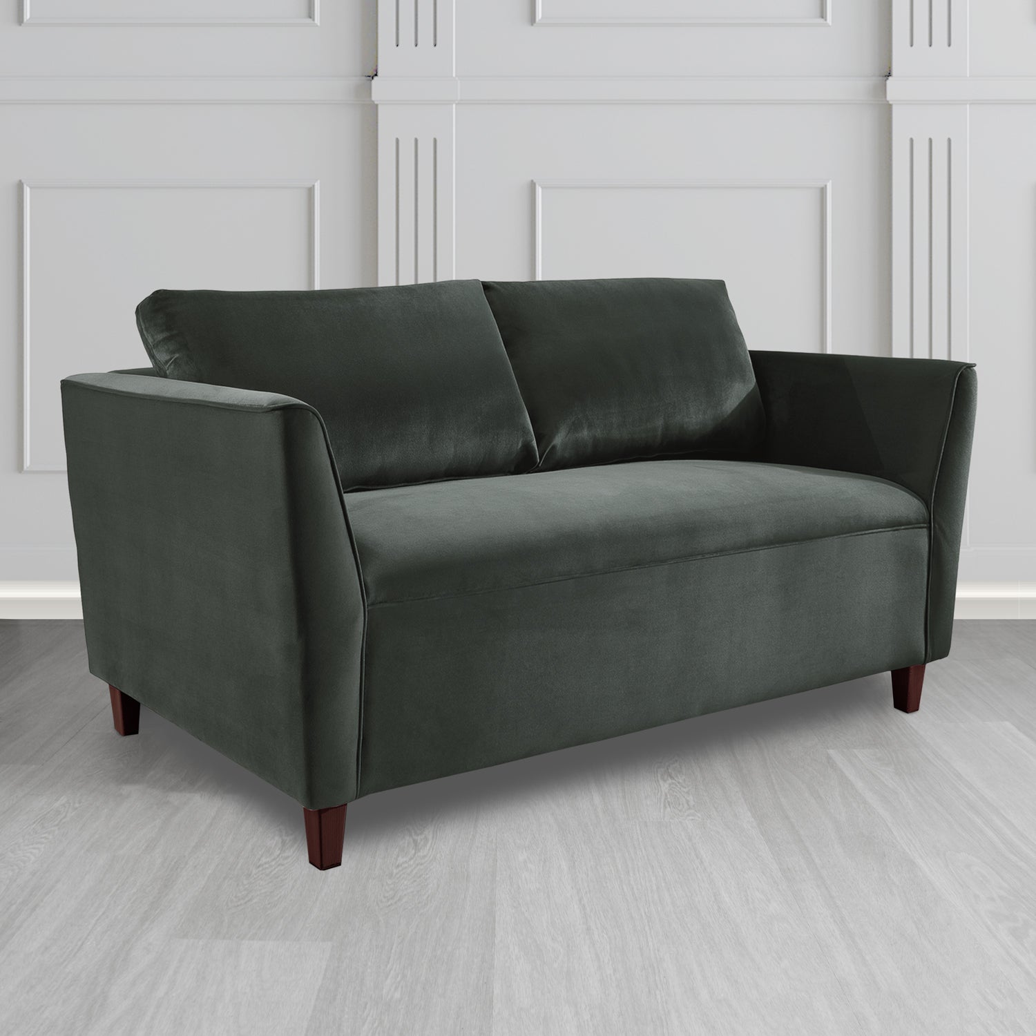 Ellie 2 Seater Sofa in Sapore Velvet Fabric