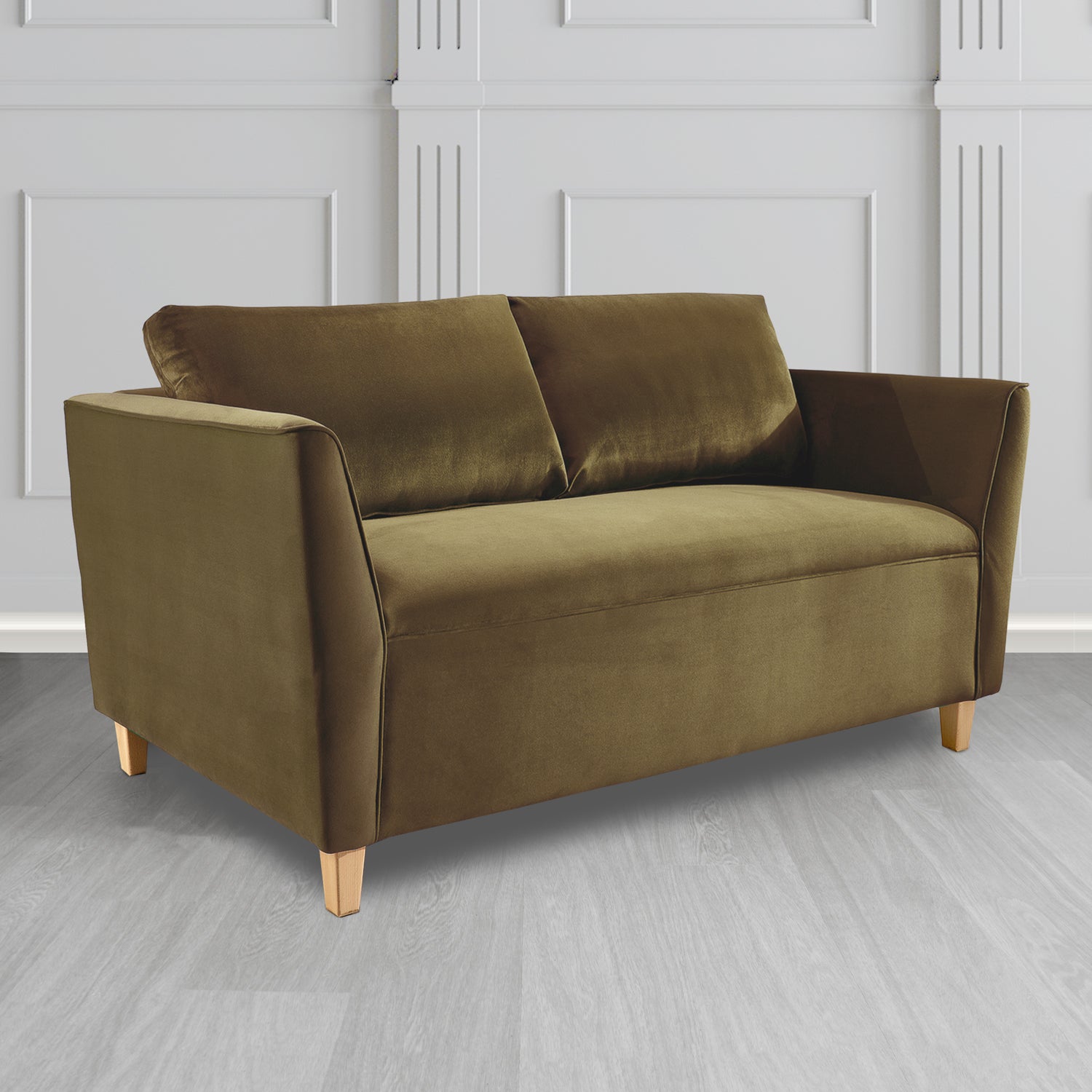 Ellie 2 Seater Sofa in Sapore Velvet Fabric