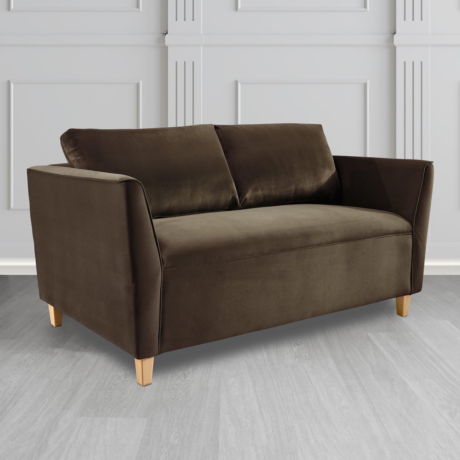 Ellie 2 Seater Sofa in Sapore Velvet Fabric