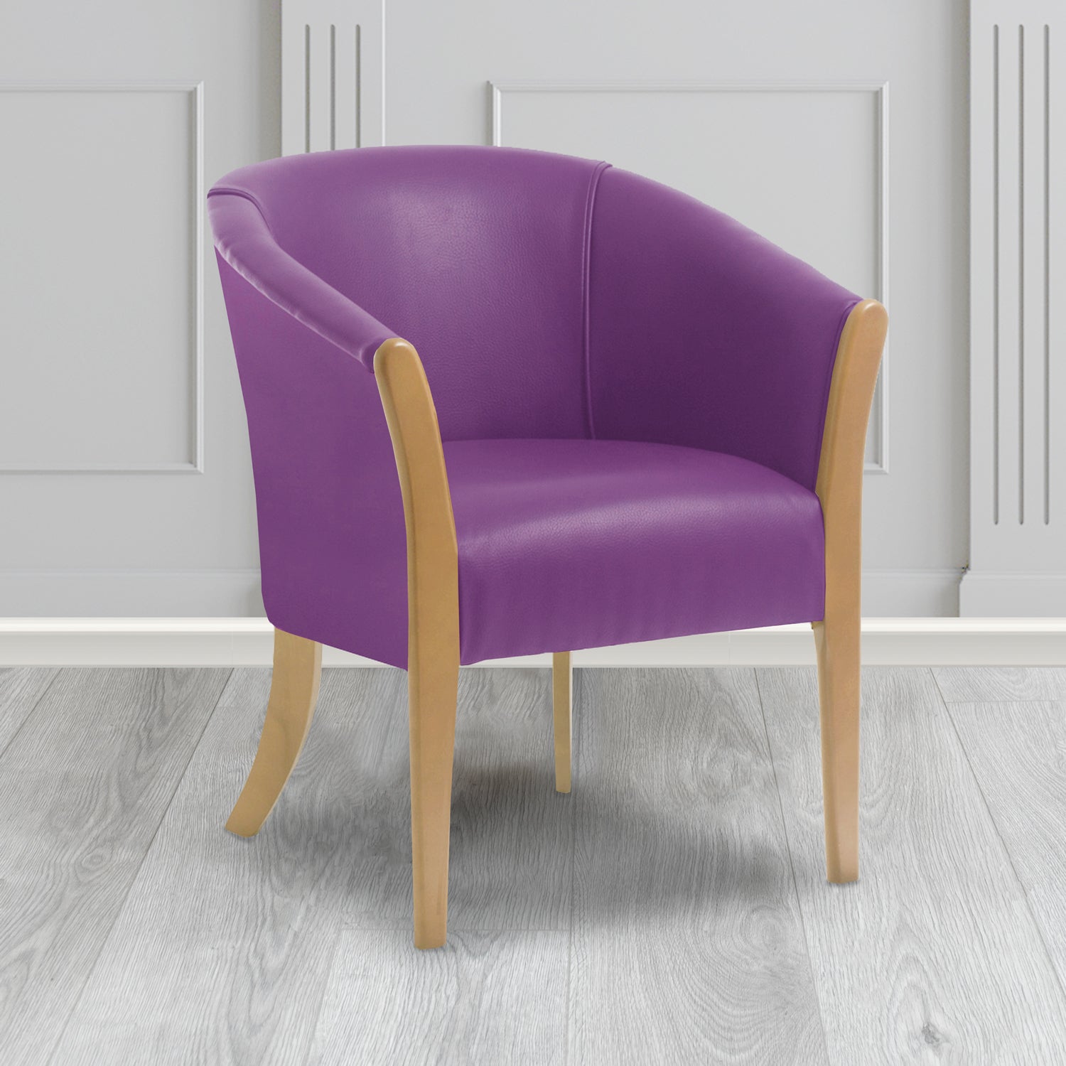 Lilac tub clearance chair