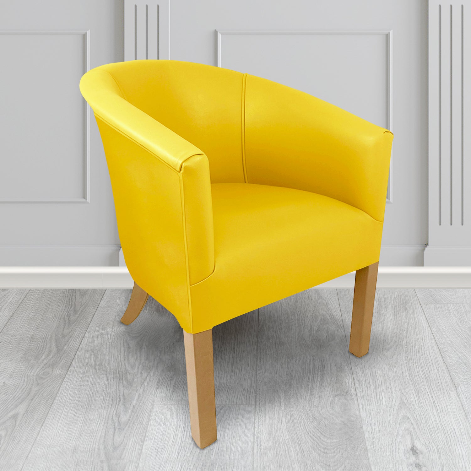 Mustard yellow tub chair shop