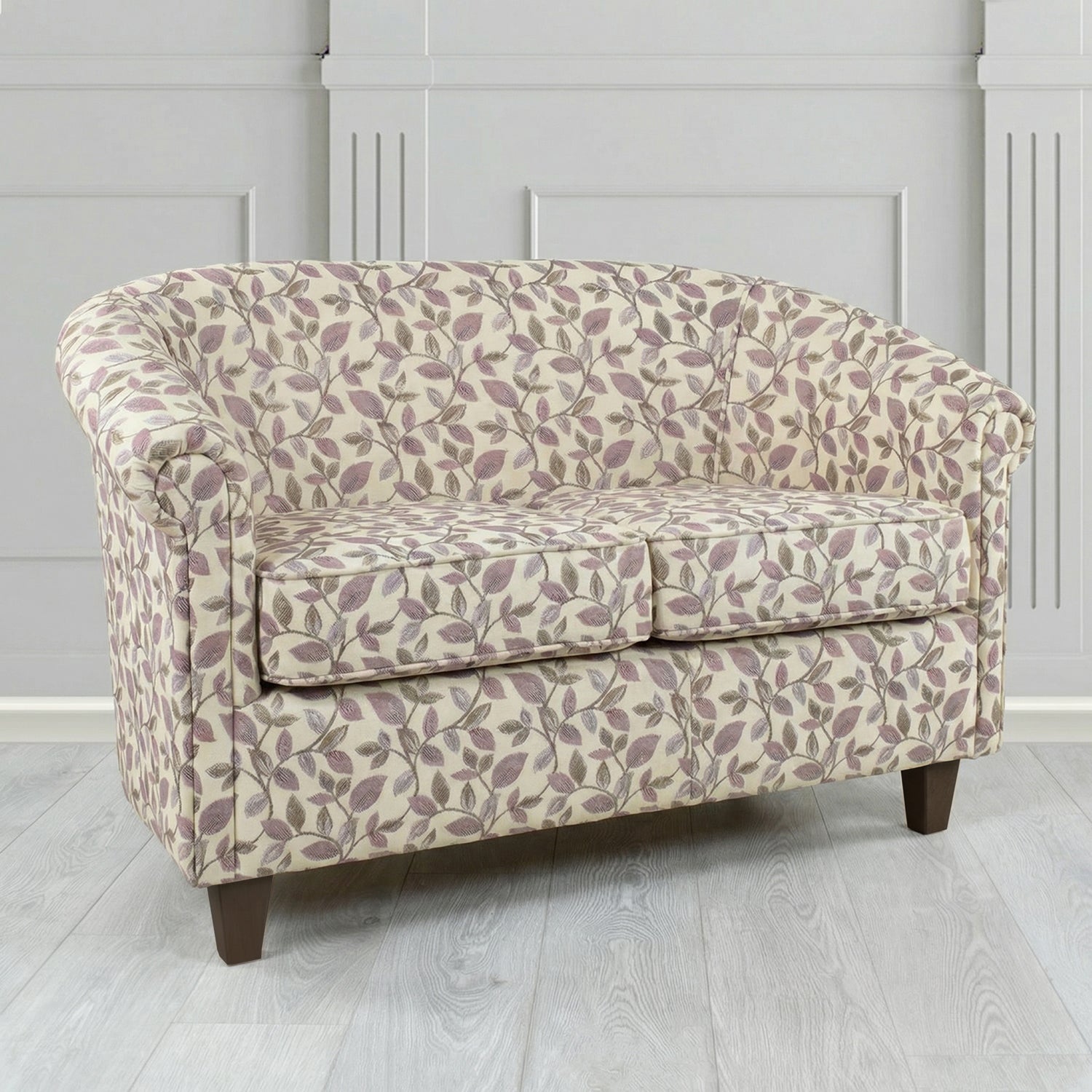 Siena 2 Seater Tub Sofa in Porter and Stone Vercelli Floral Fabric