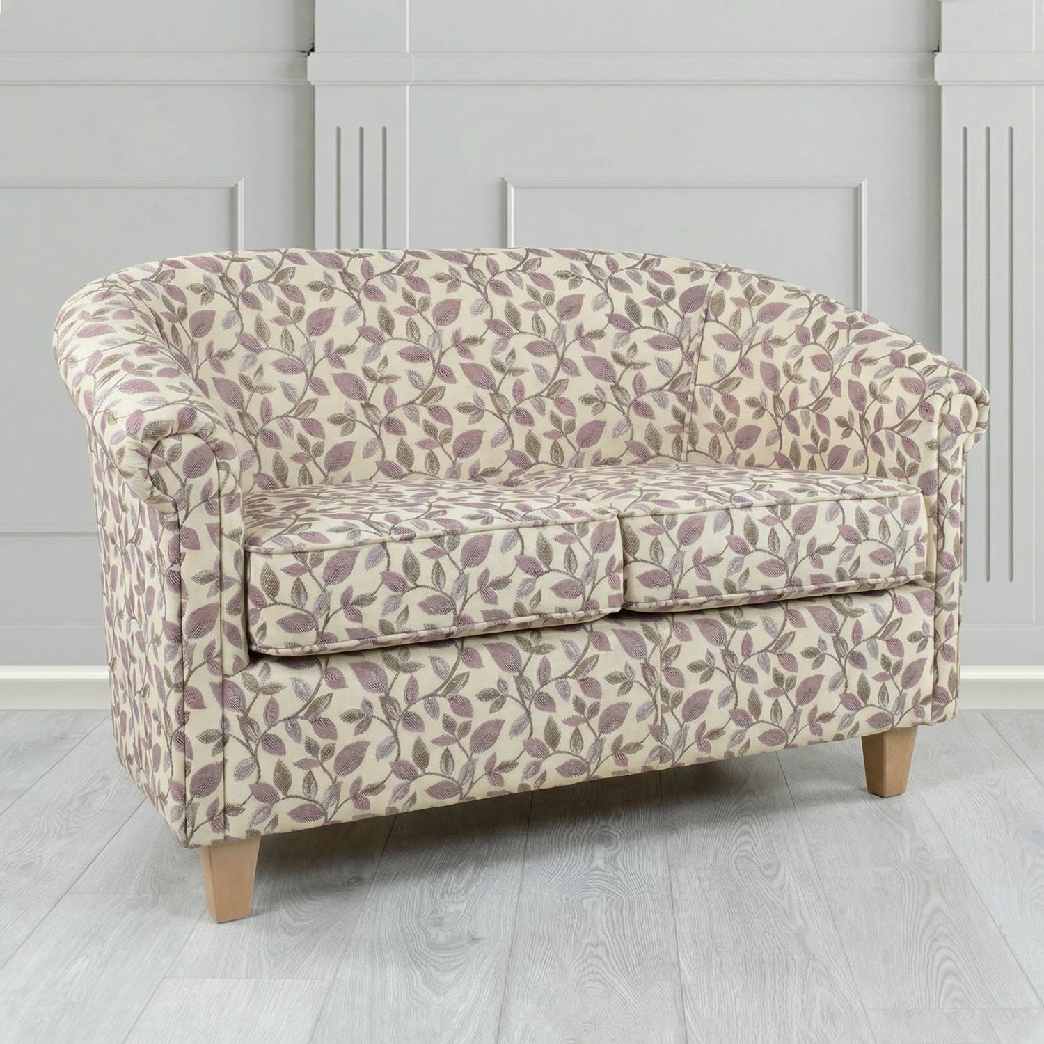 Siena 2 Seater Tub Sofa in Porter and Stone Vercelli Floral Fabric