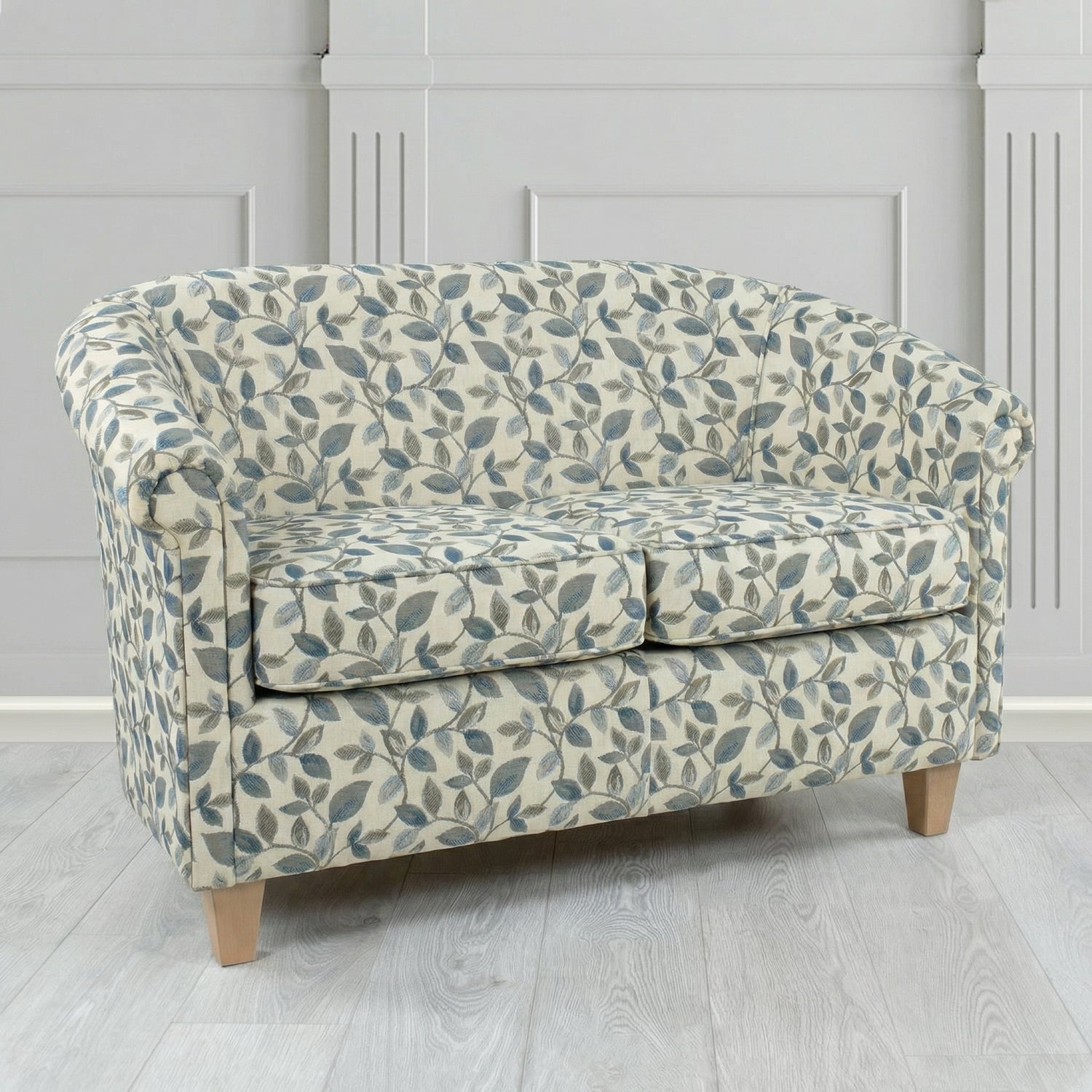 Siena 2 Seater Tub Sofa in Porter and Stone Vercelli Floral Fabric