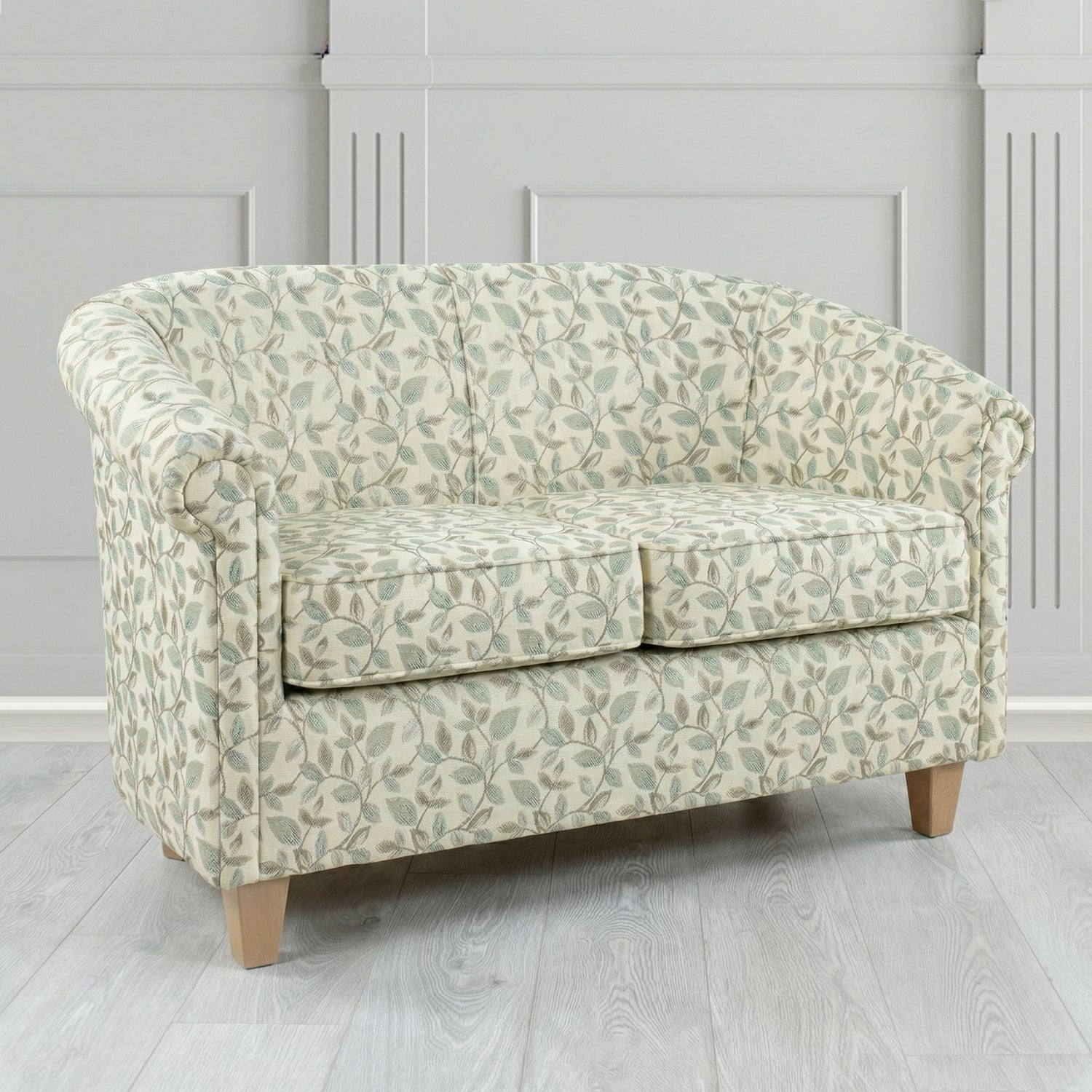 Siena 2 Seater Tub Sofa in Porter and Stone Vercelli Floral Fabric