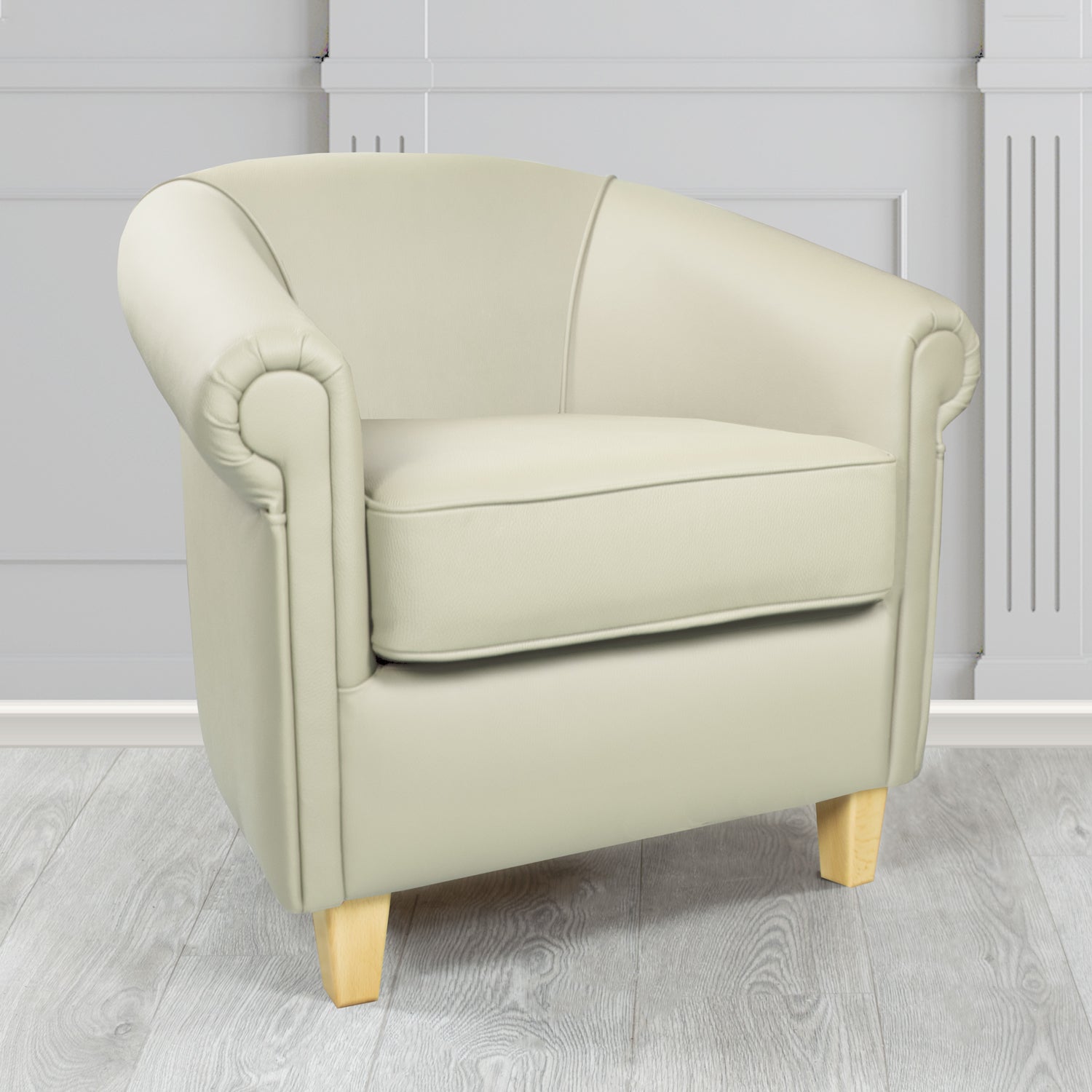Siena Tub Chair in Crest Leather Shelly Crib 5 Genuine Leather