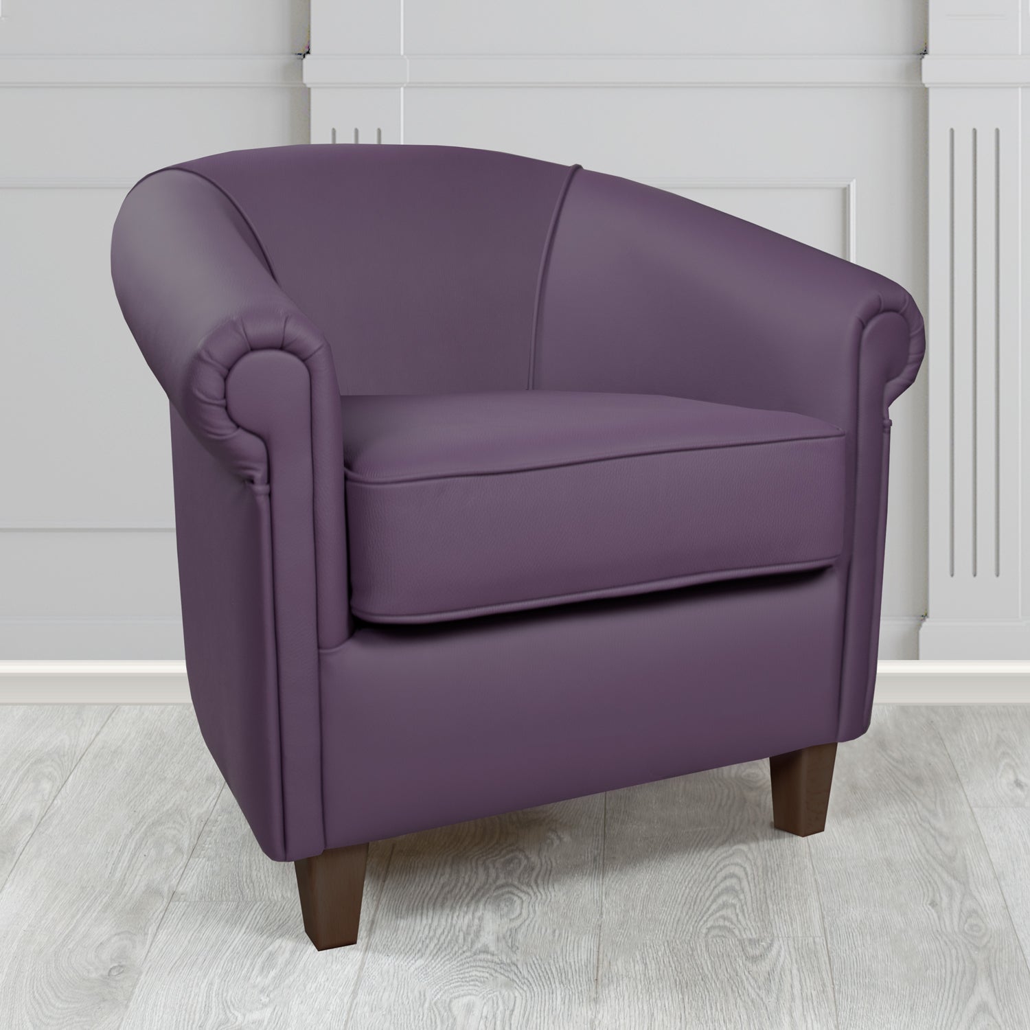Siena Tub Chair in Crest Leather Shelly Crib 5 Genuine Leather